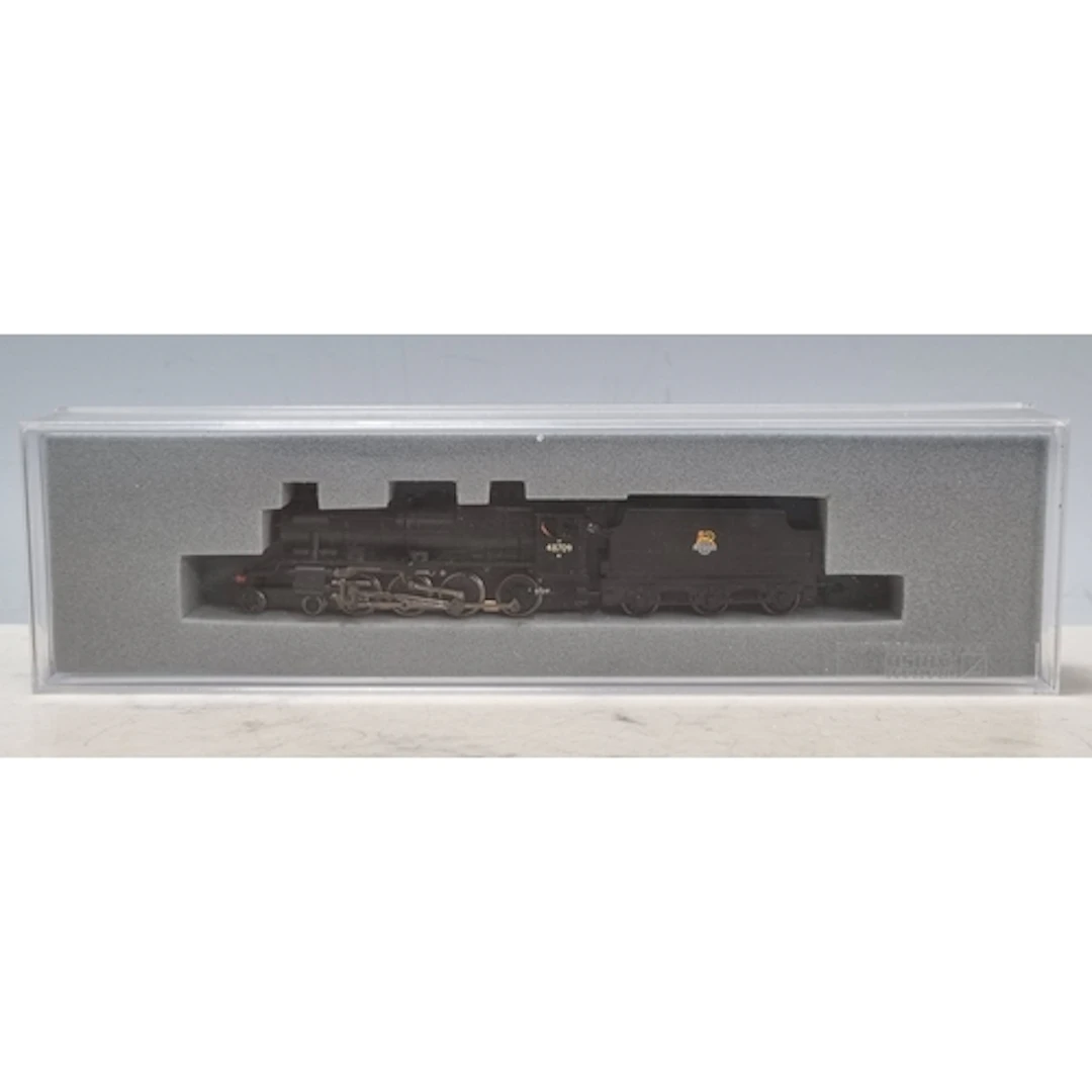 A boxed Graham Farish by Bachmann N gauge Stanier 4-8-0 Loco...