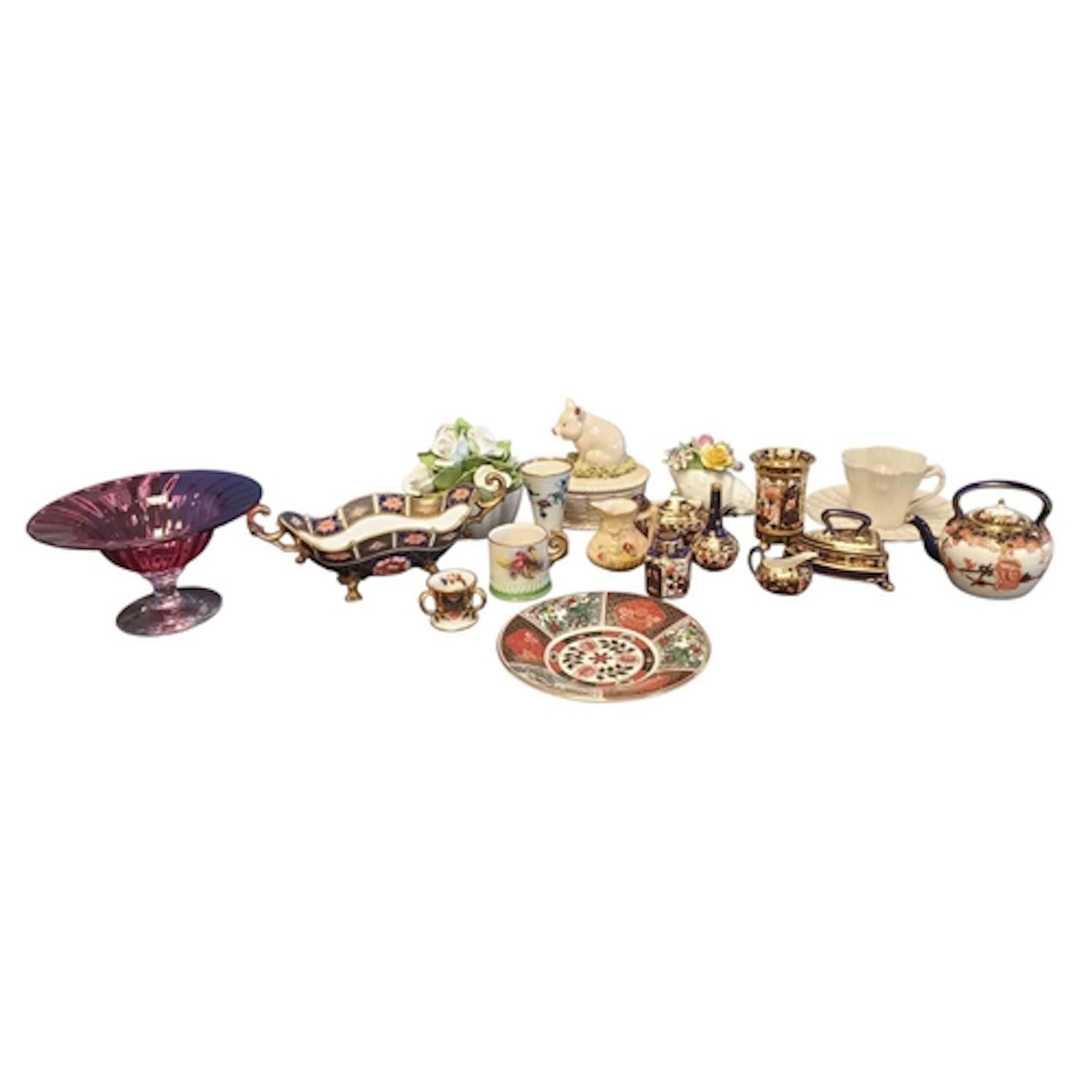 Crown Derby - Hadley Worcester - Copeland Spode - Belleek - ...