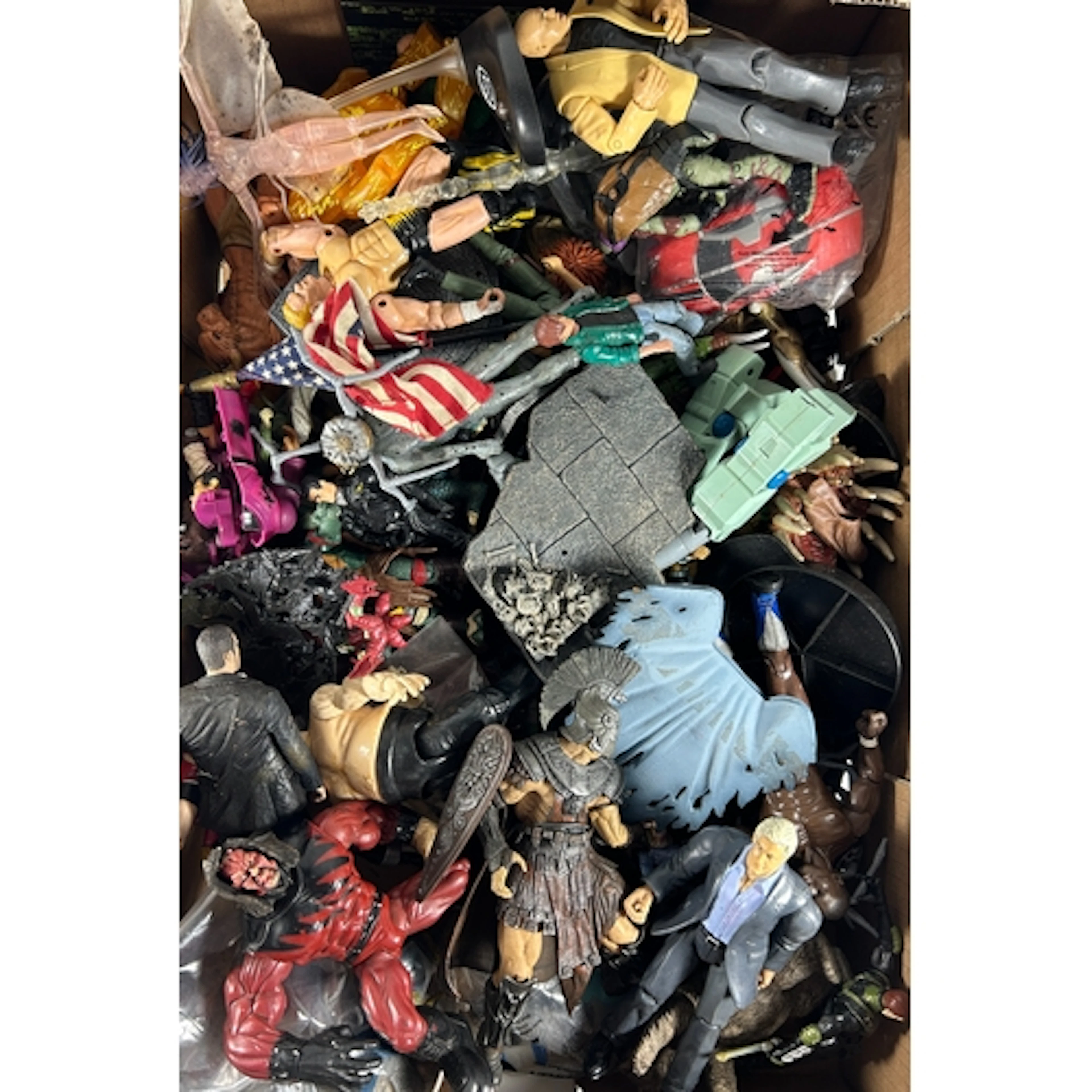 Various Action figures by various makers, includes JACK from...