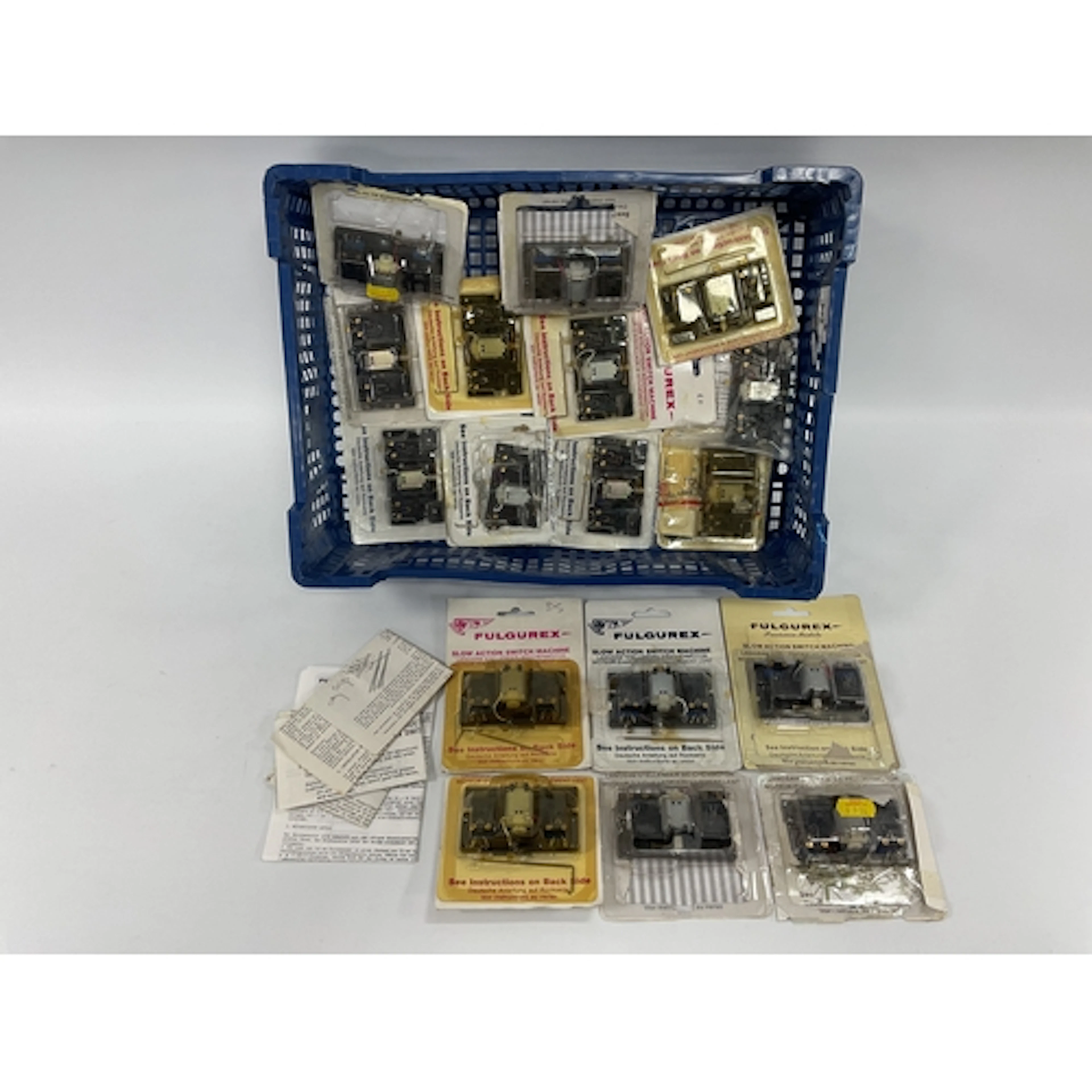 Approximately seventeen Fulgurex slow action point motors (u...