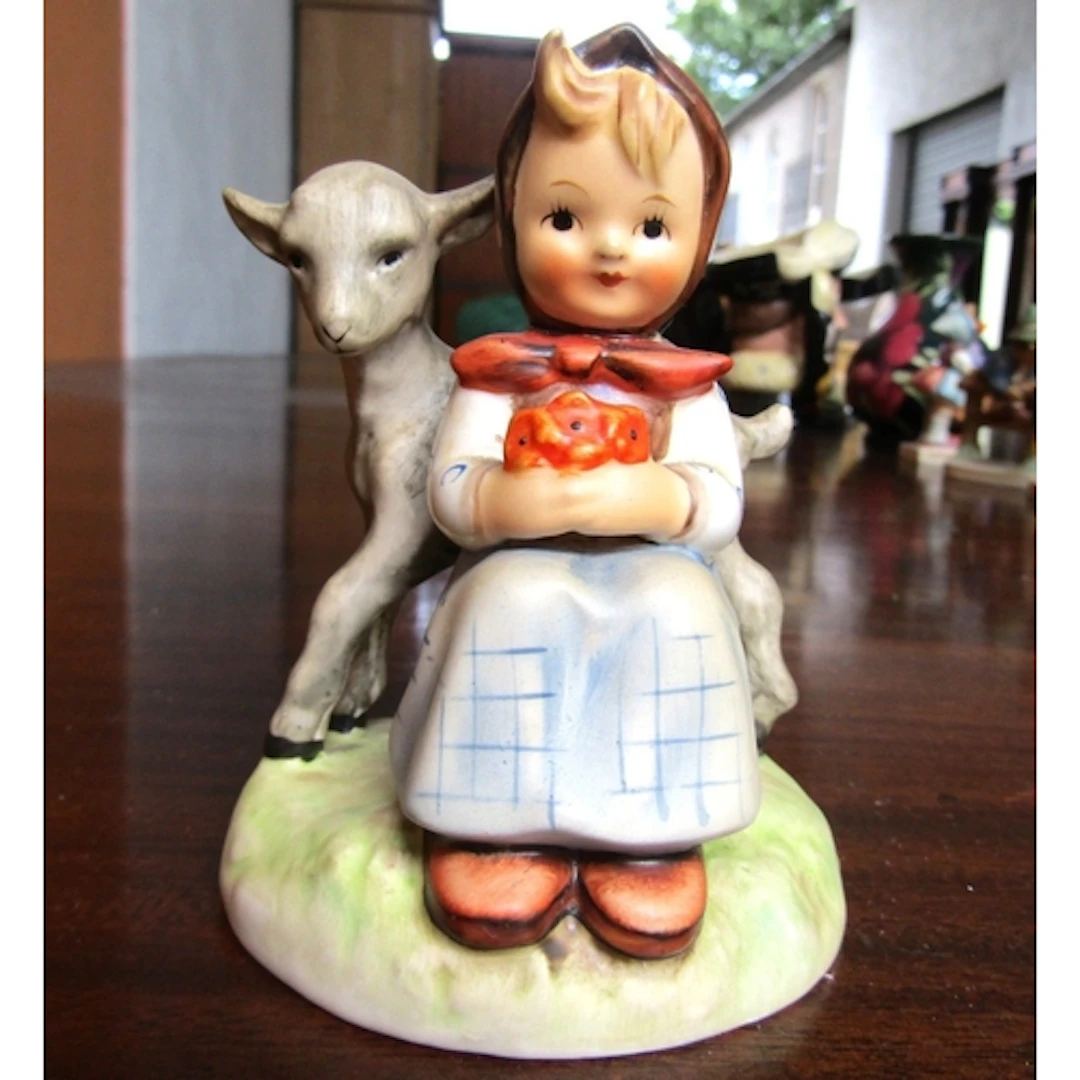 Goebel Fine Porcelain Figure Signed with Makers Mark to Base