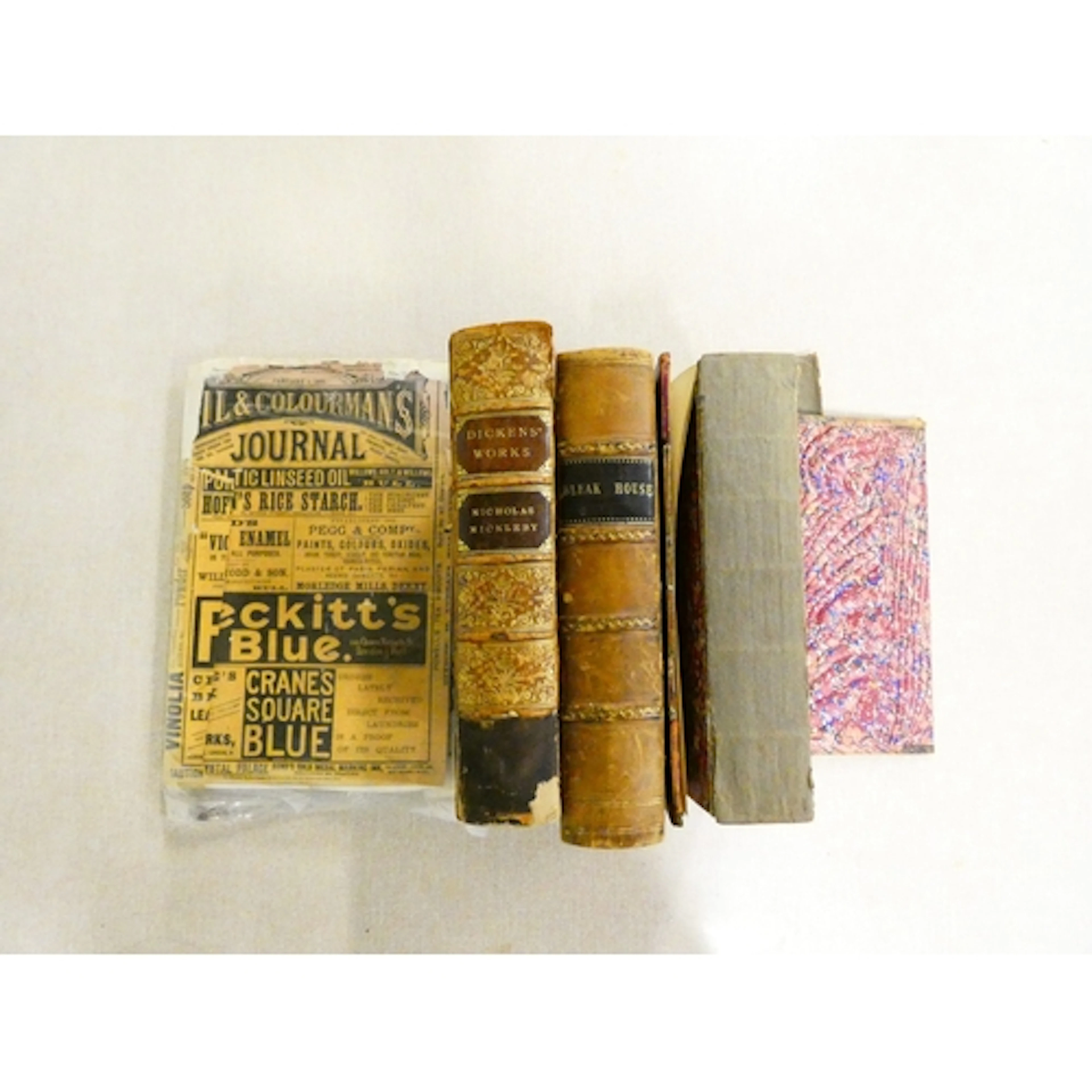 Books to include first editions of Charles Dickens Martin Ch...