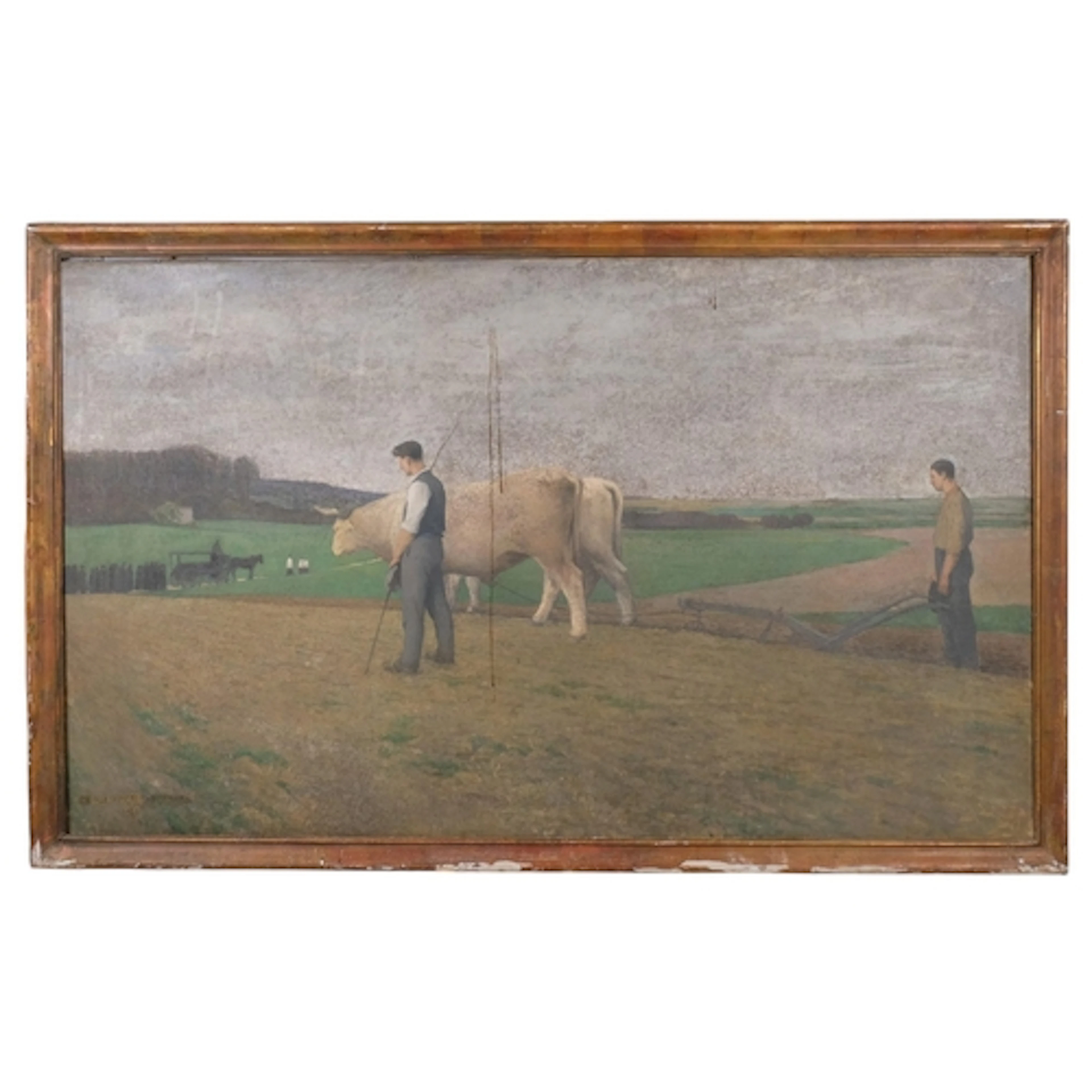 Charles Pierre Bernard (1882 - 1961), largescale oil on canv...