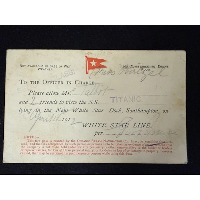 R.M.S. Titanic: R.M.S. Titanic: William Dibden, Second-Clas...