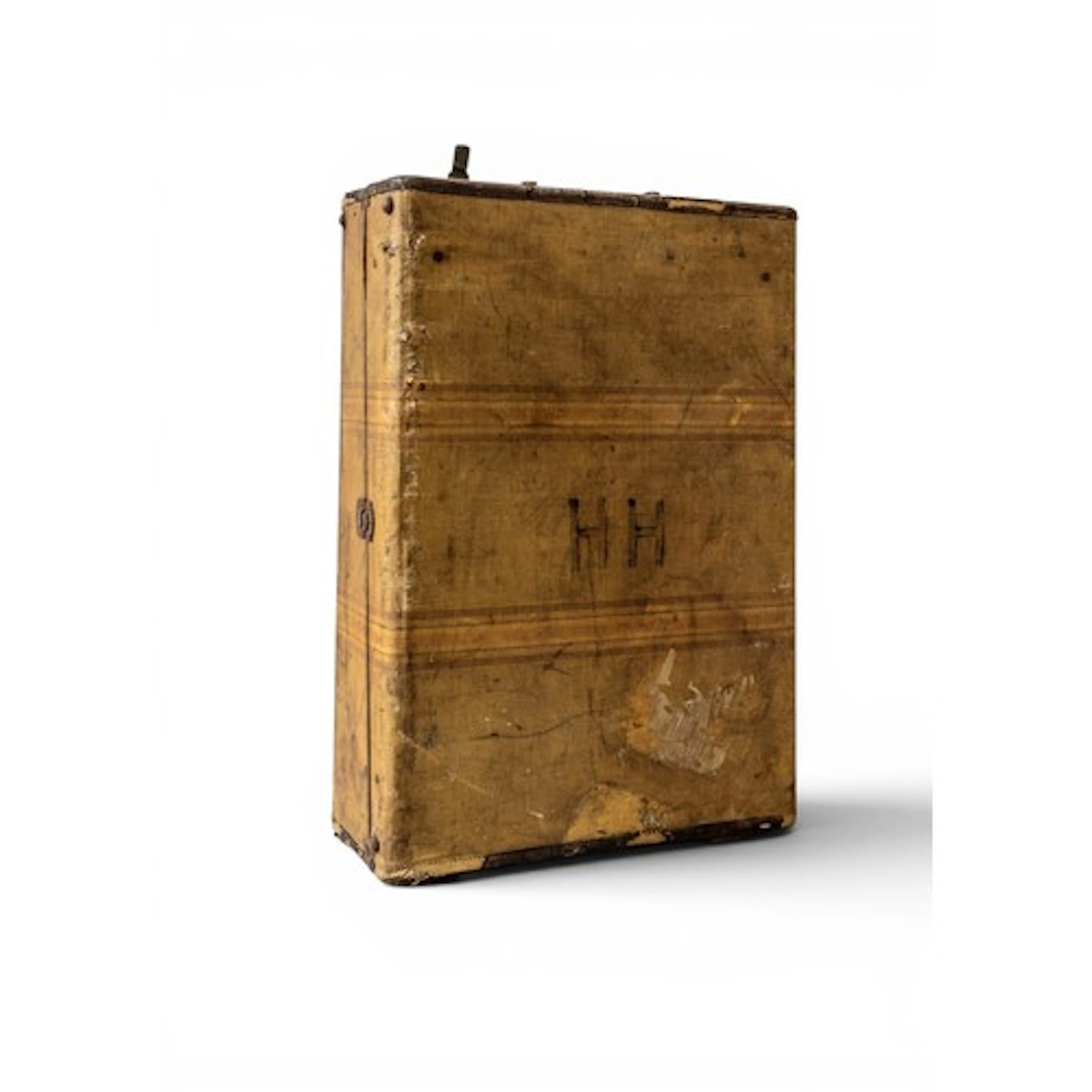 A RARE 'HARRY HOUDINI' SUITCASE EARLY 20TH CENTURY the top ...