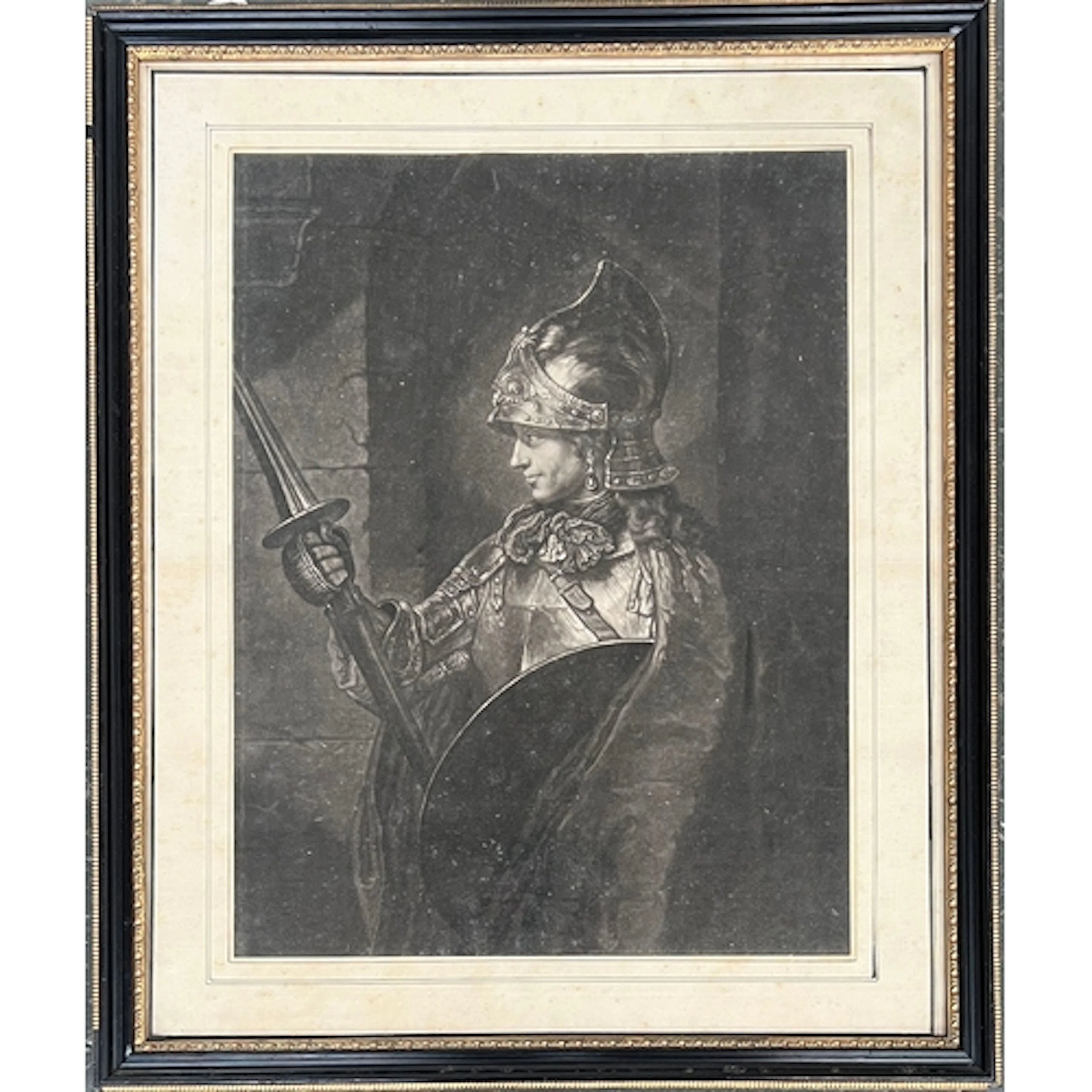 Johann Gottfried Haid (1710-1776), after Rembrandt, 'Achille...