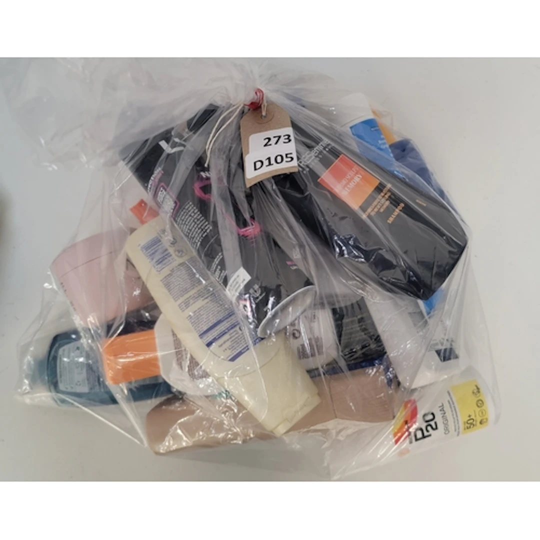 ONE BAG OF PART USED COSMETICS including Tresemme, Lynx and ...
