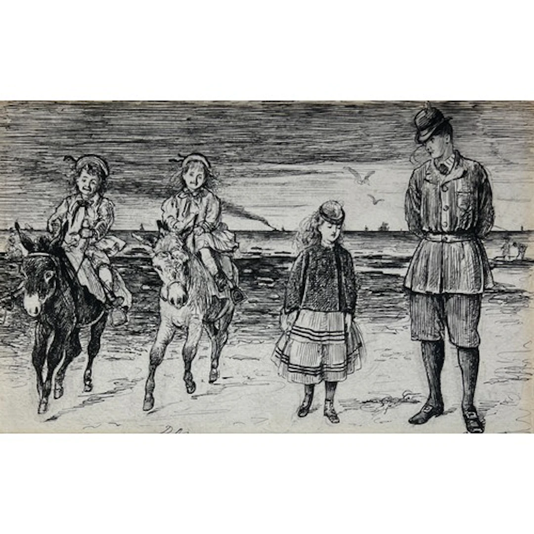 George Louis Palmella Busson Du Maurier (French, 1834-1896),...