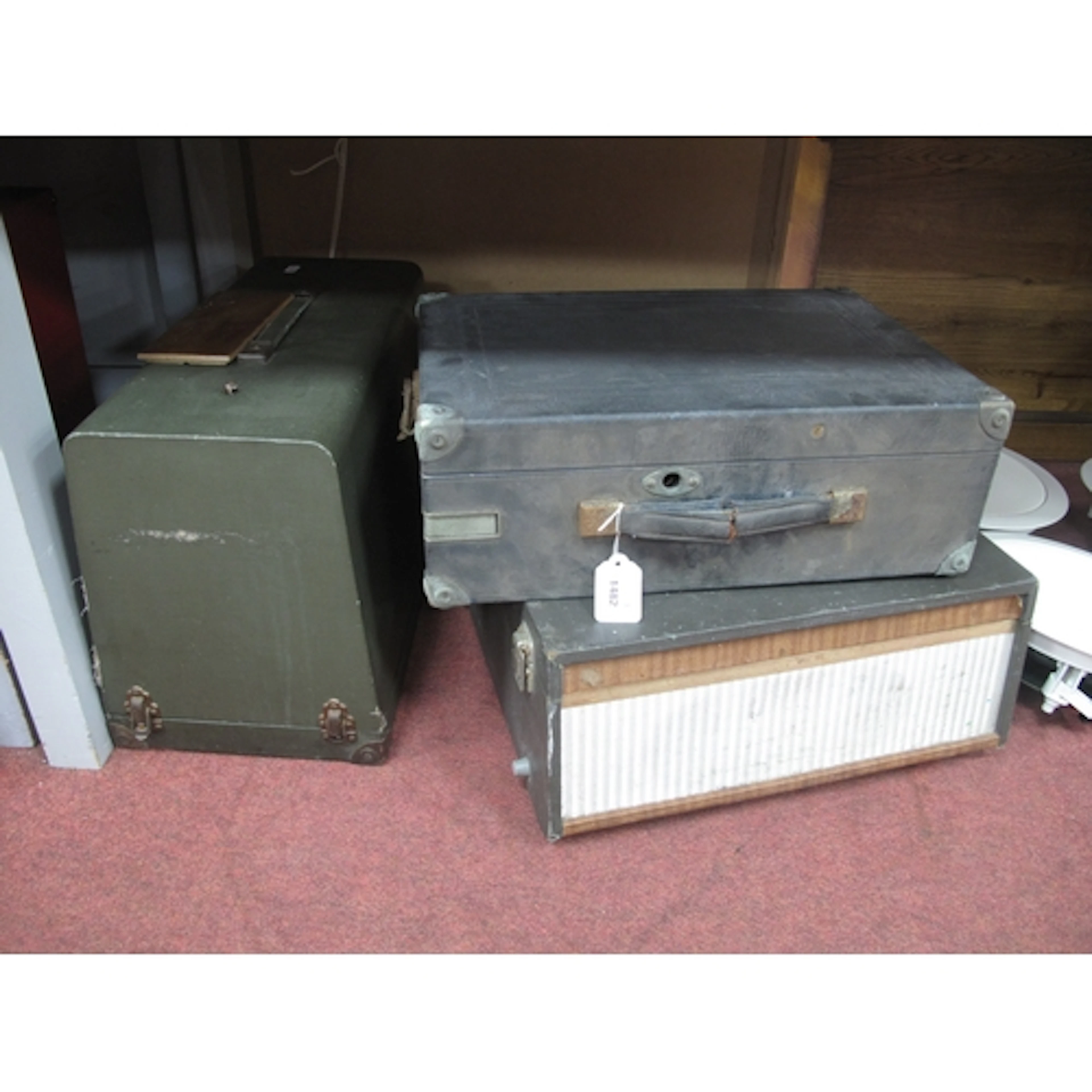 HMV 101 Portable Gramaphone, Elizabethan reel to reel, Jones...