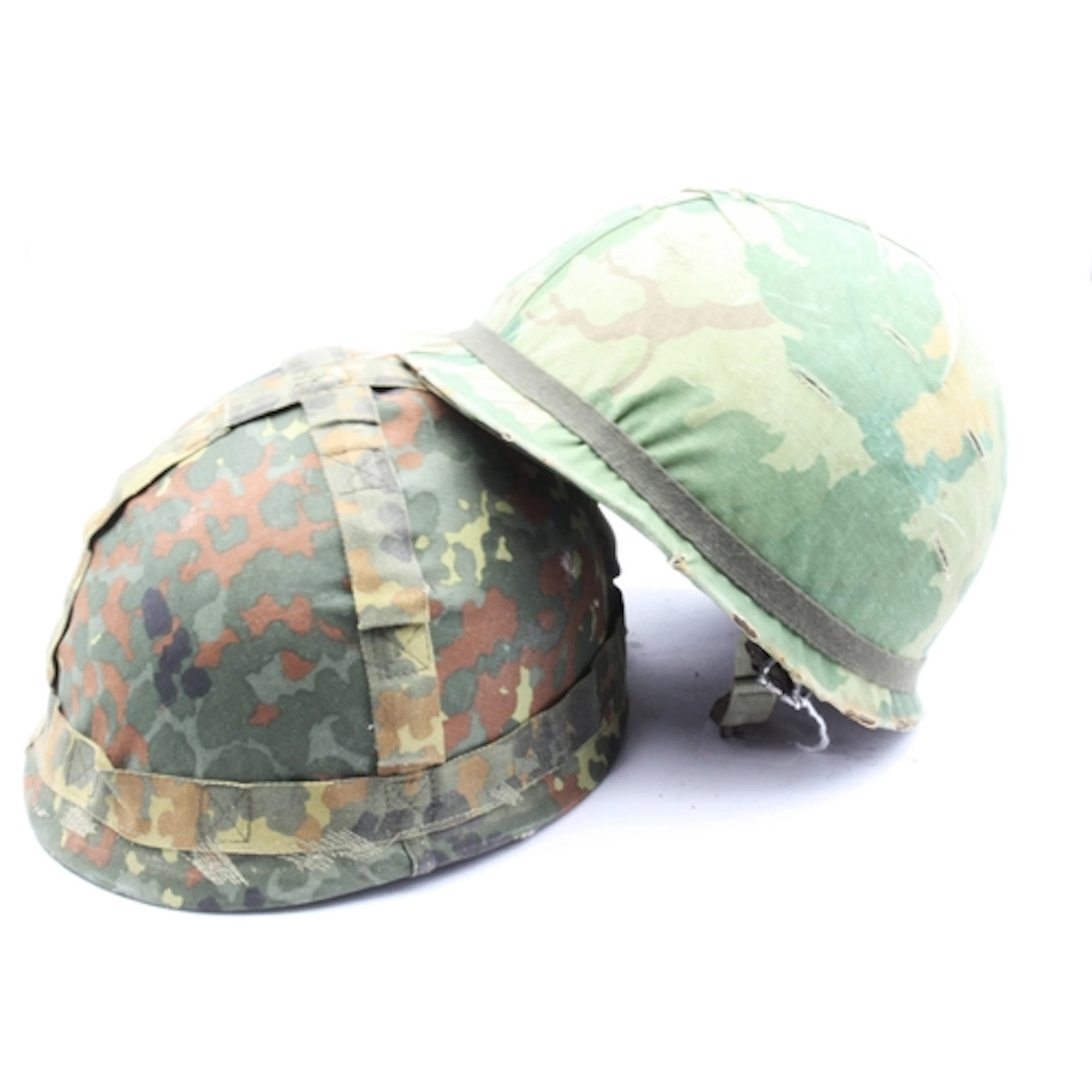 U.S American M1 Helmet, Liner, Chinstrap and Camouflage Helm...
