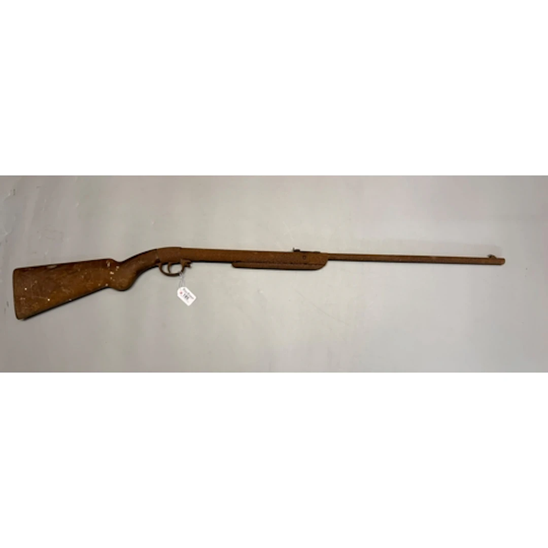 Vintage break action air rifle with semi pistol grip stock. ...