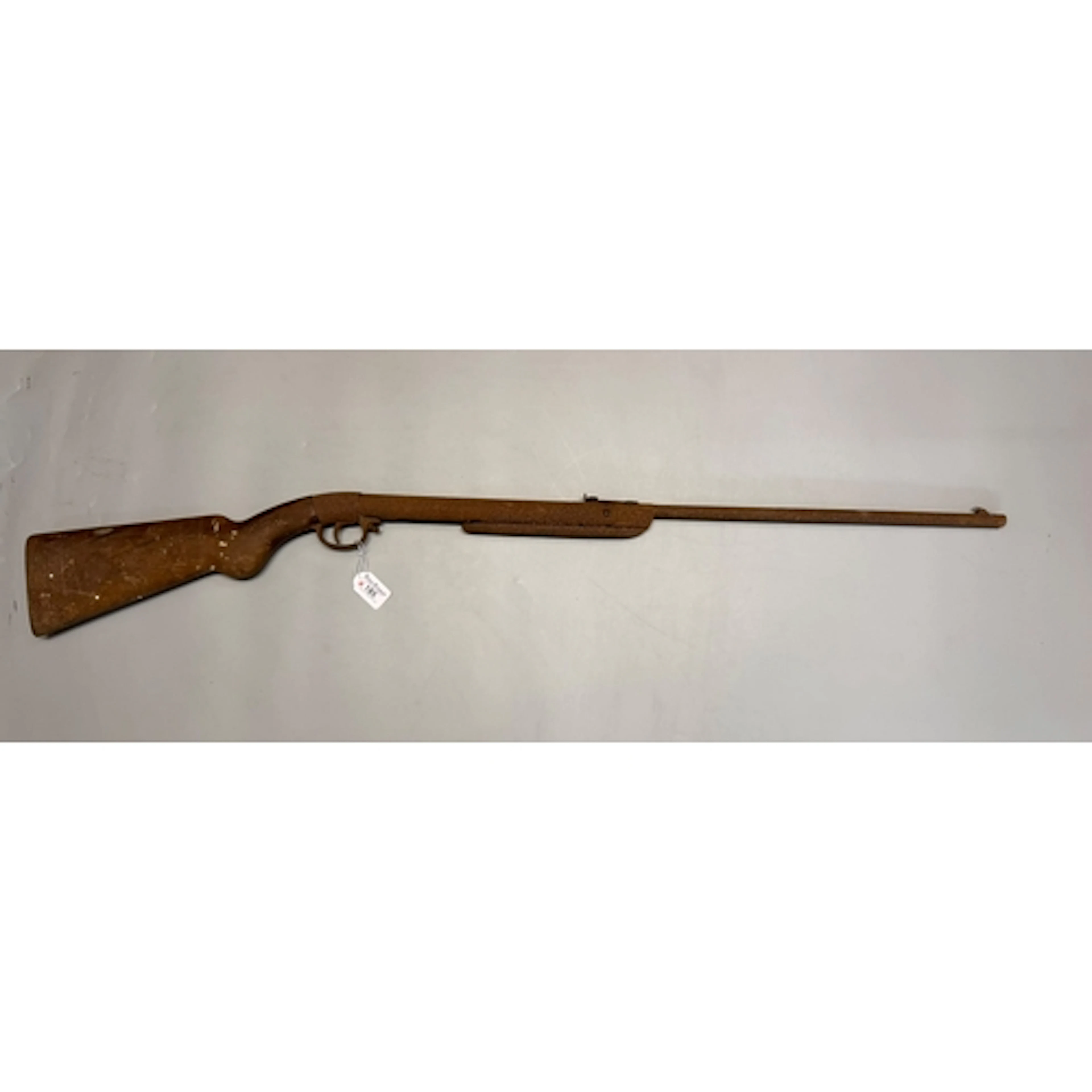 Vintage break action air rifle with semi pistol grip stock. ...