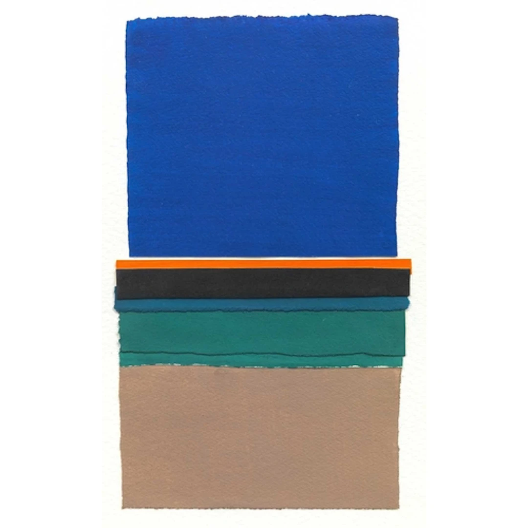 § John MILLER (1931-2002) Beach Horizon, 1993 Gouache/collag...