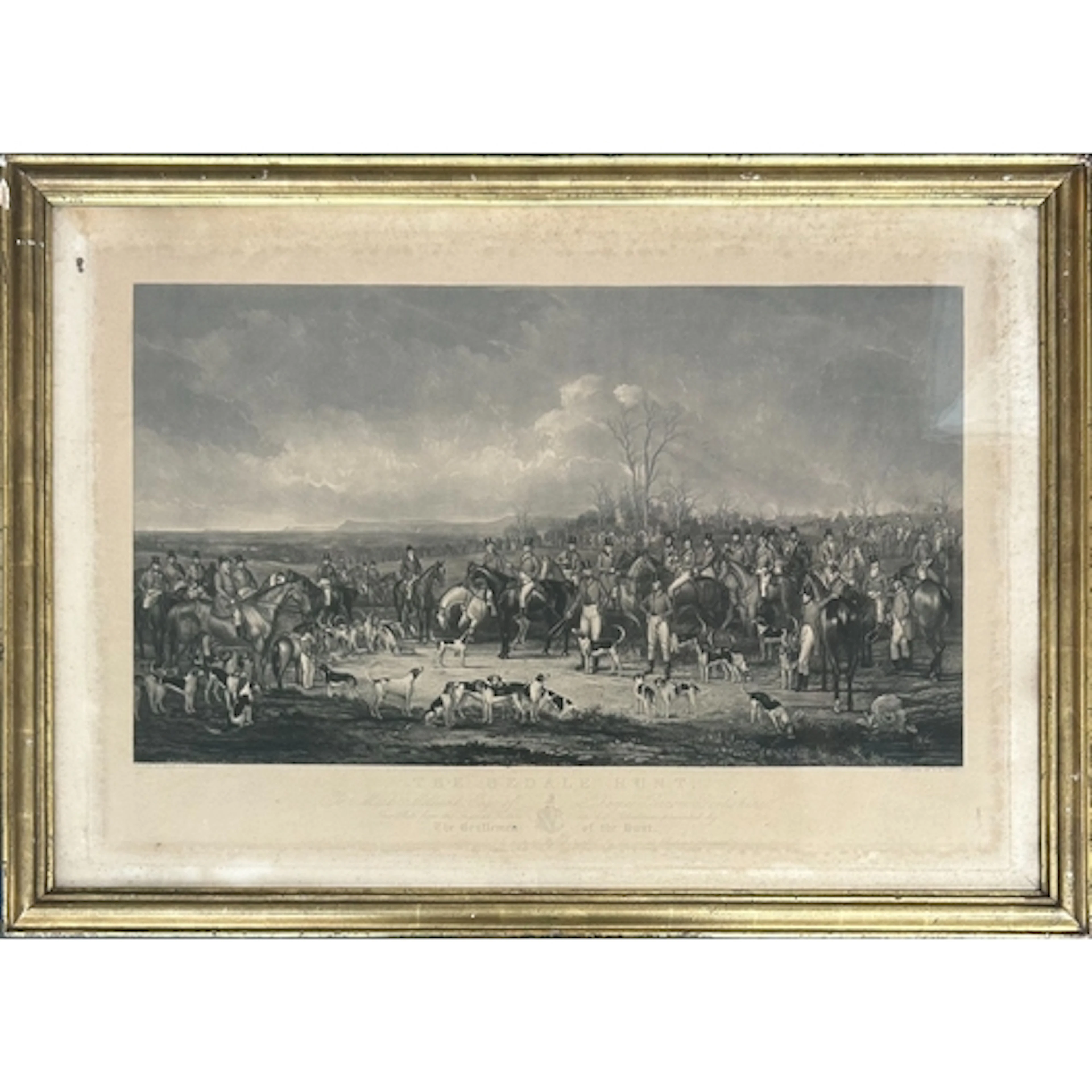 Anson Ambrose Martin, engraved by W H Simmins, 'The Bedale H...