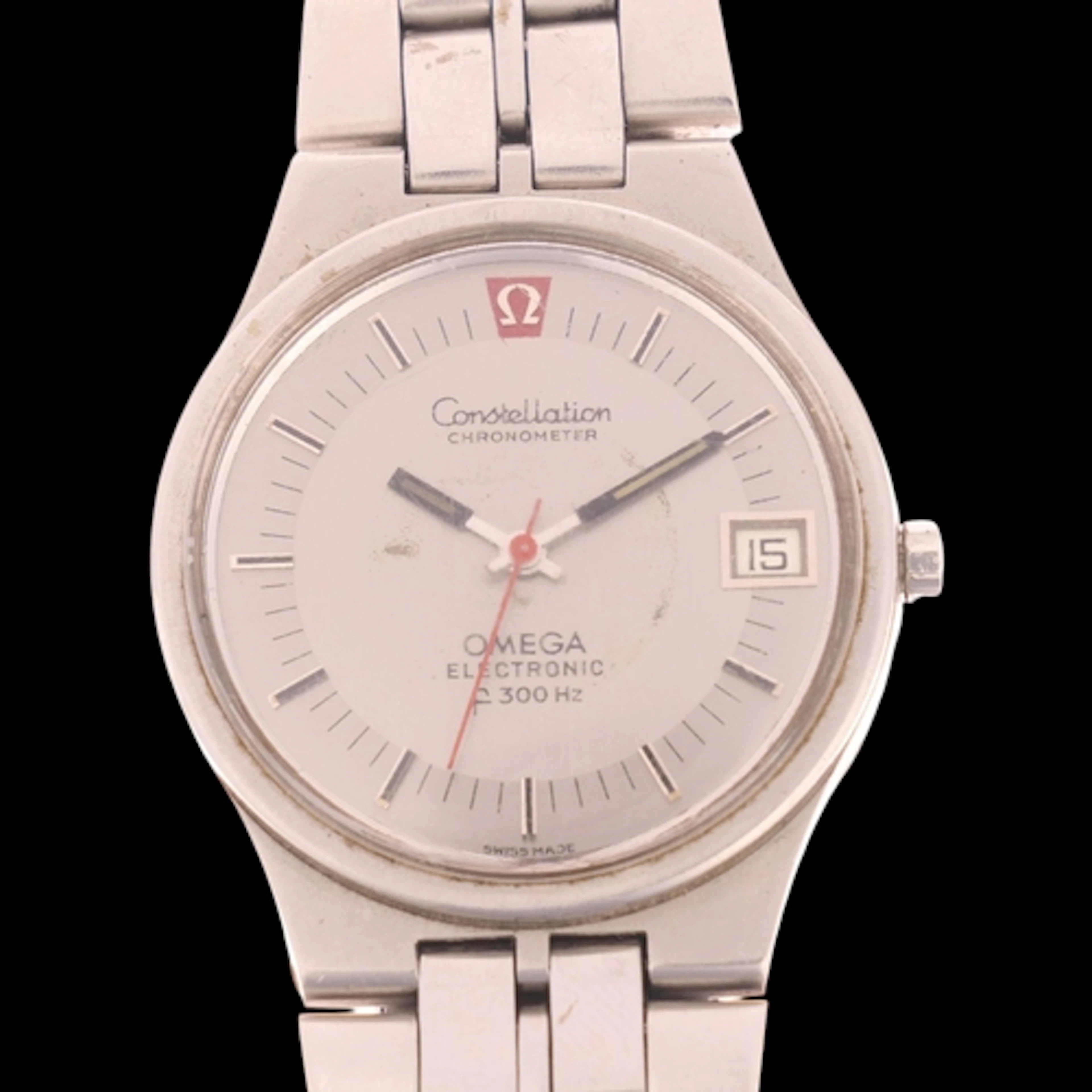 OMEGA - a Vintage stainless steel Constellation Electronic f...