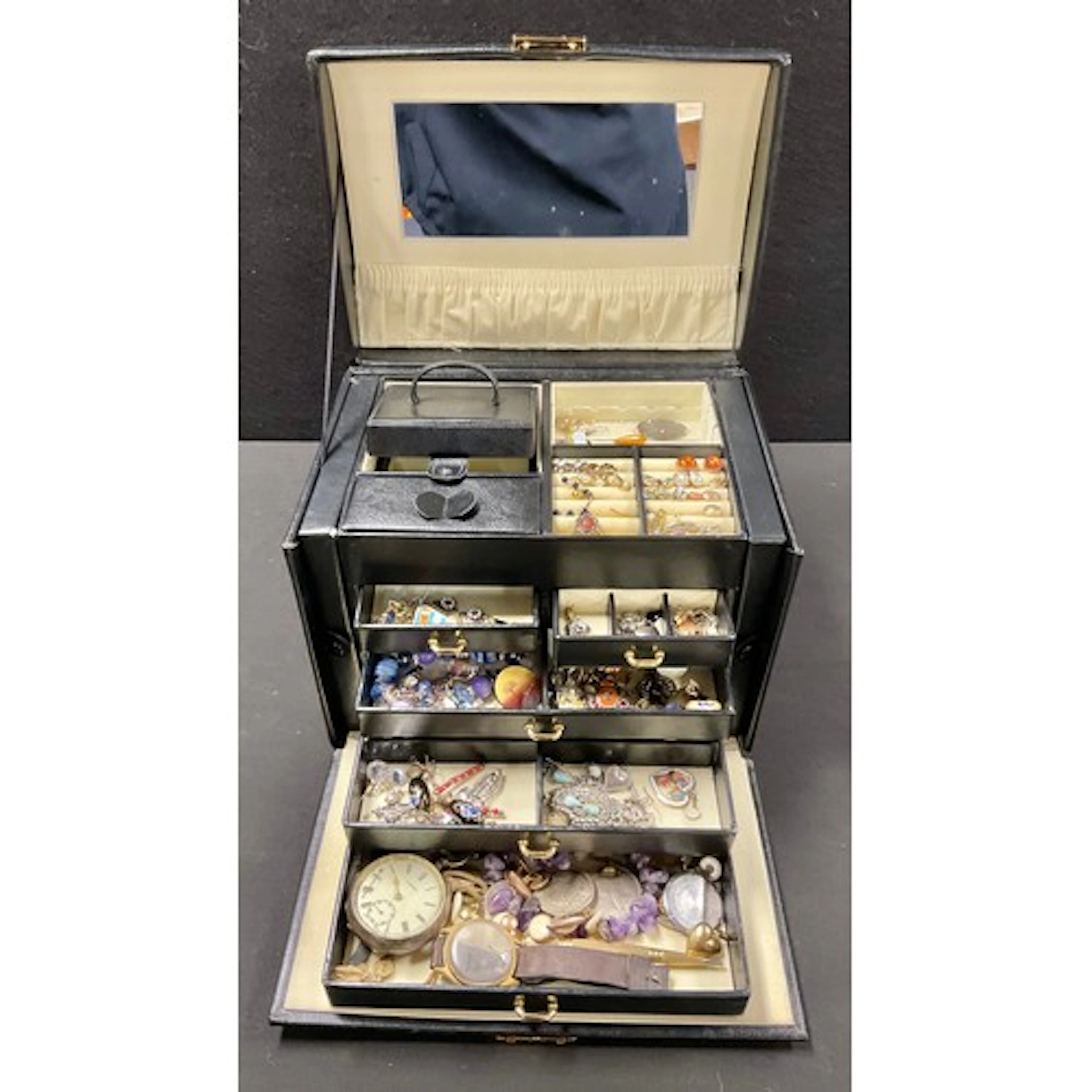 Jewellery & Watches - a continental 935 silver cased Corma ...
