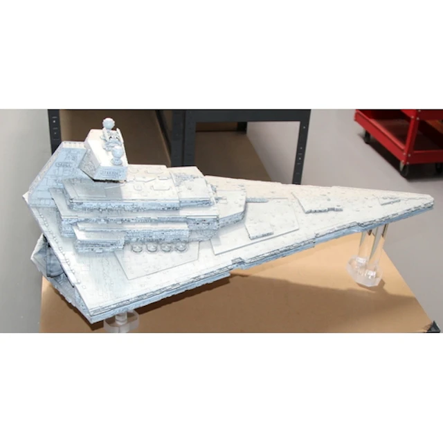 Superb large scale model of Star Wars Imperial Star Destroye...
