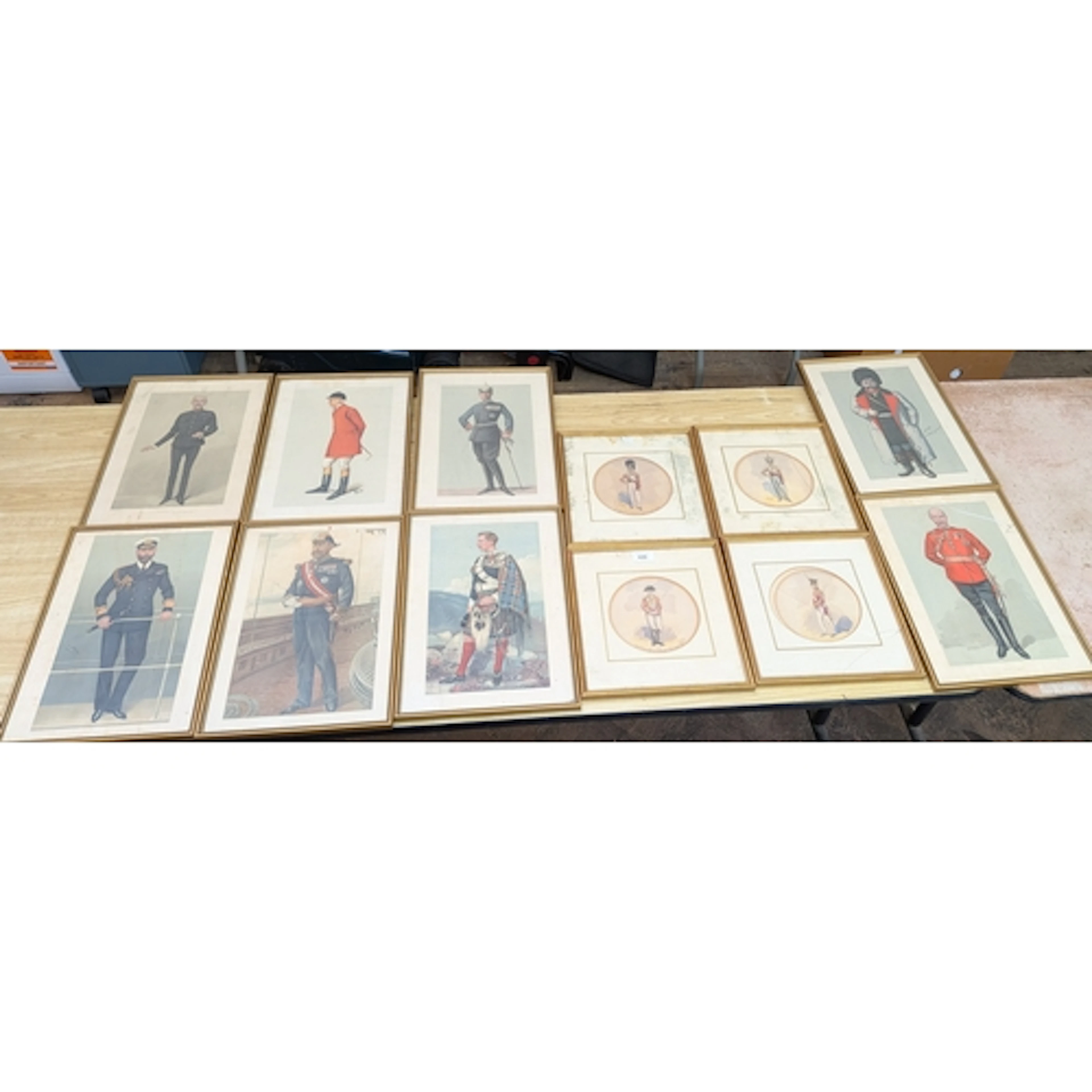 A collection of early 20th century watercolours of Regency s...