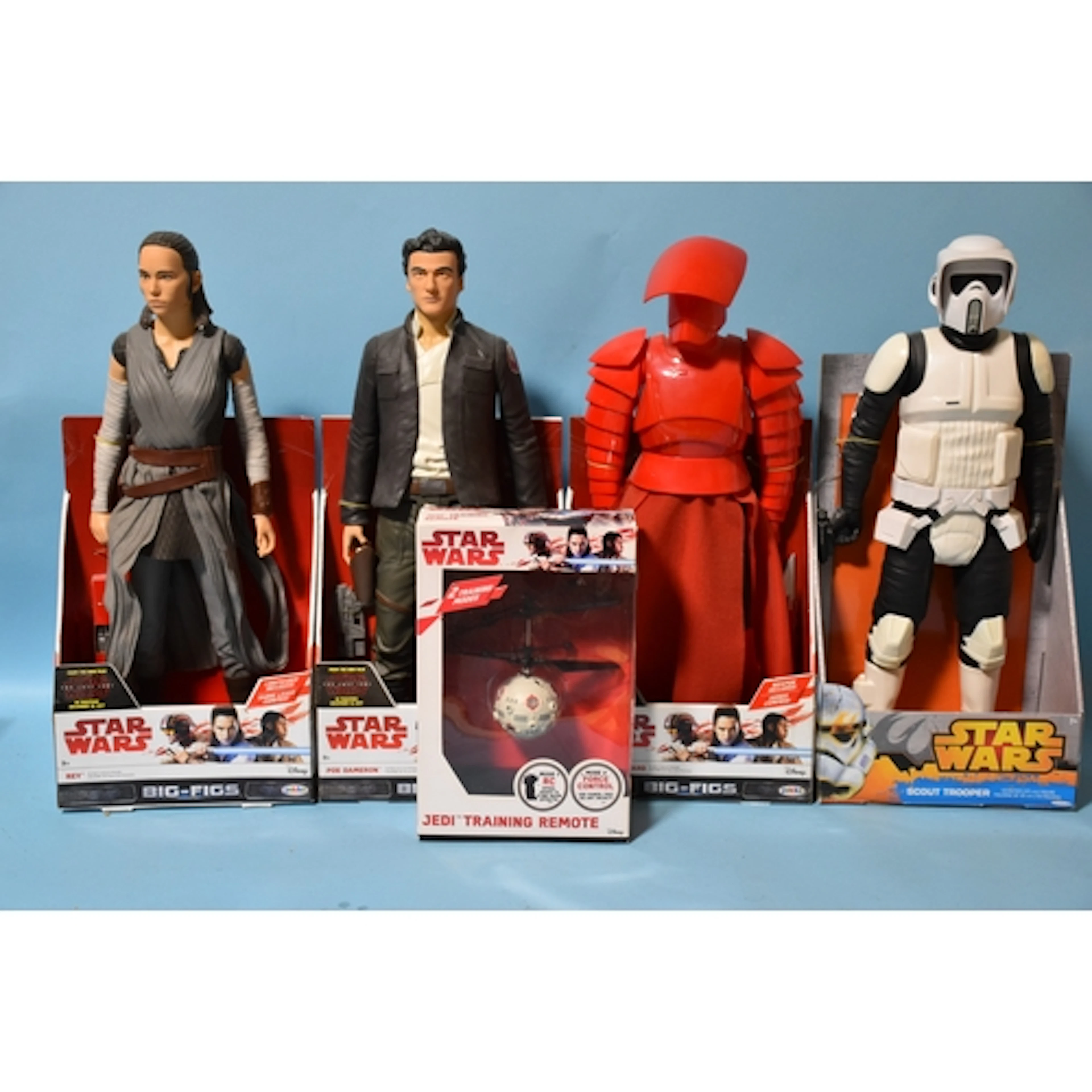 Star Wars, Jakks Pacific Inc. "The Last Jedi", three 18'' (4...