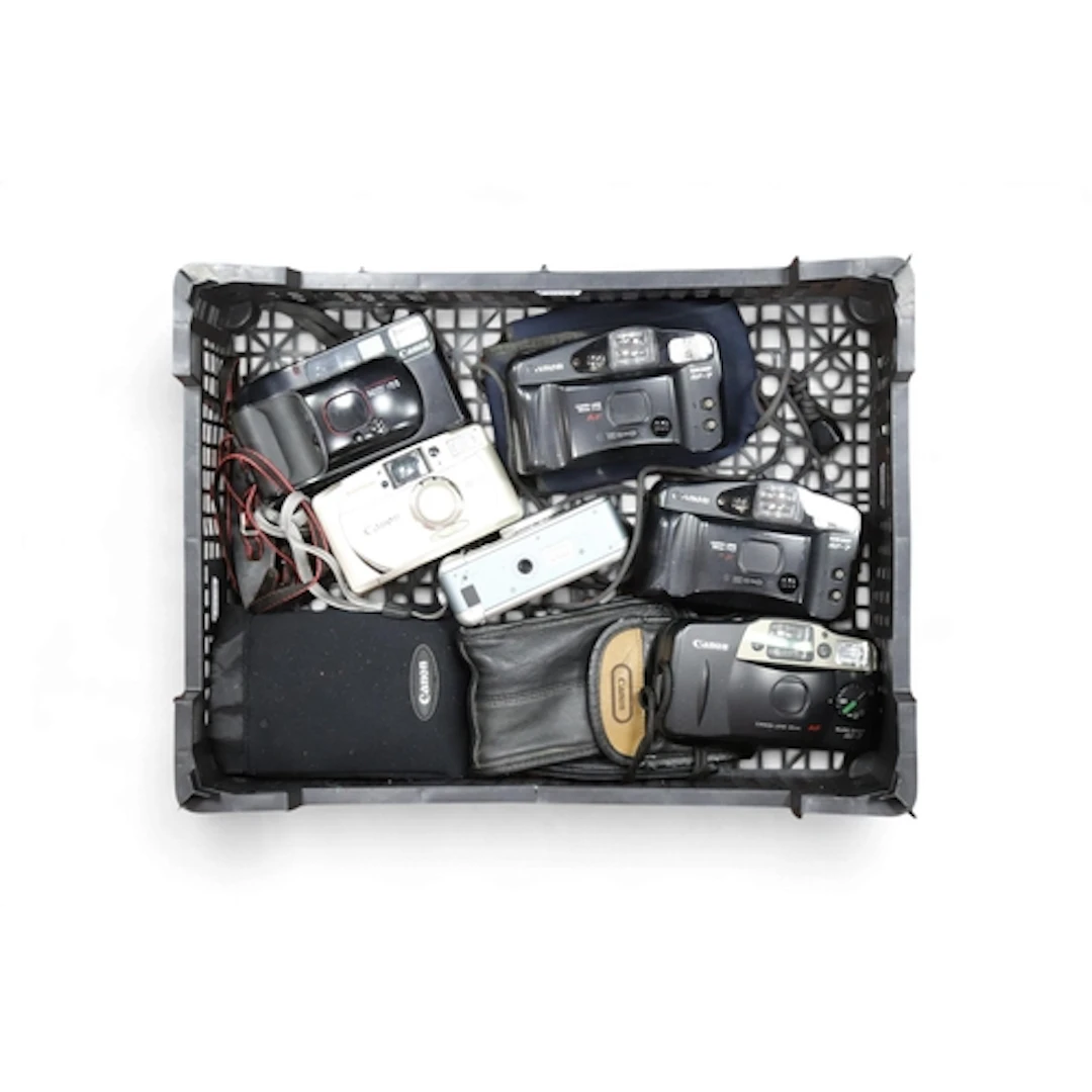 Canon 35mm Compact Film Cameras to include SureShot AF-7 x3,...