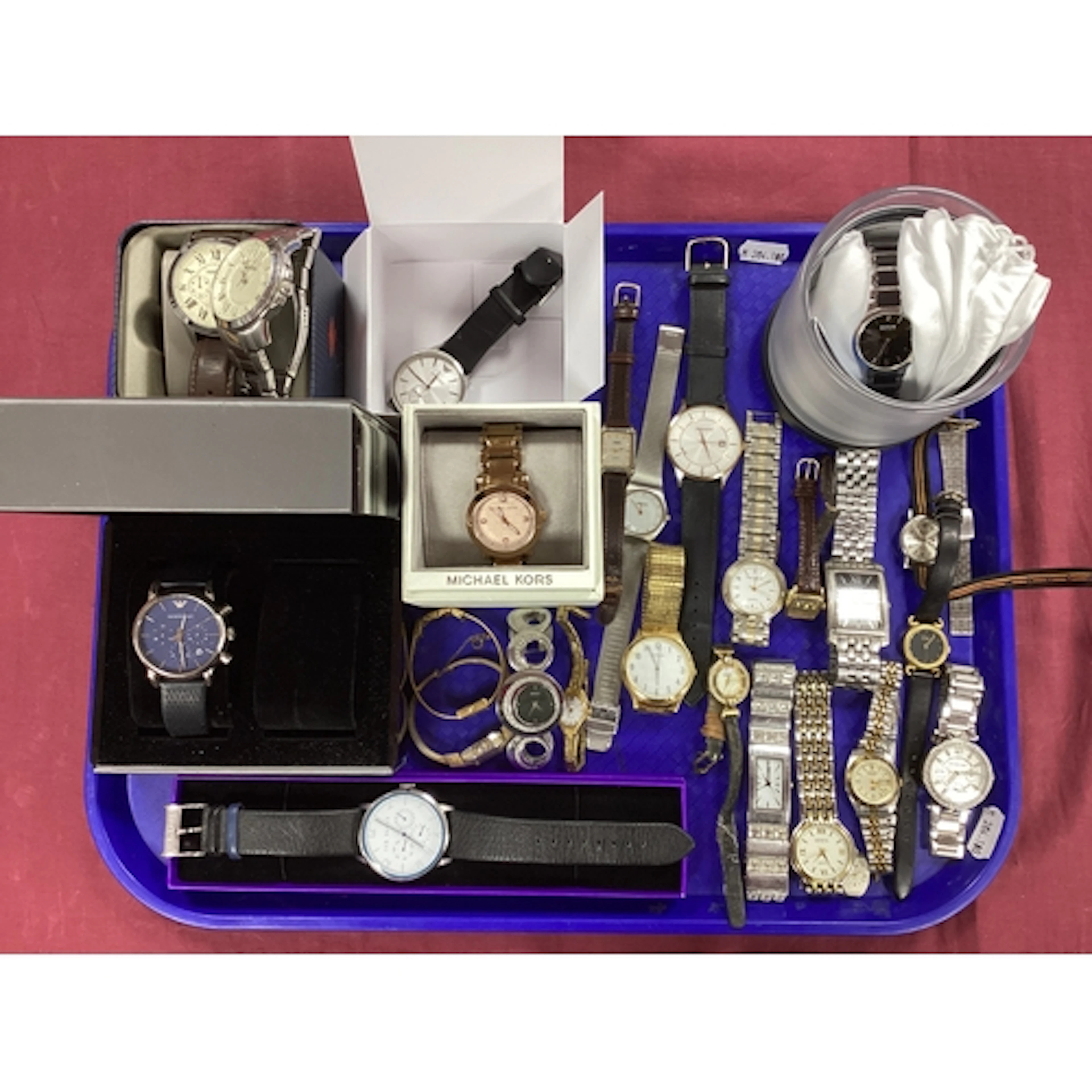 A Collection of Assorted Ladies and Gent's Wristwatches, inc...