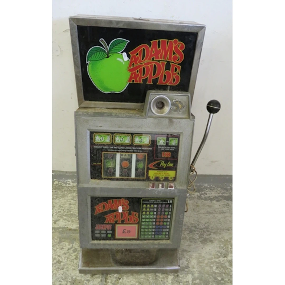 Vintage Table Top One Armed Bandit Fruit Machine, Adams Appl...