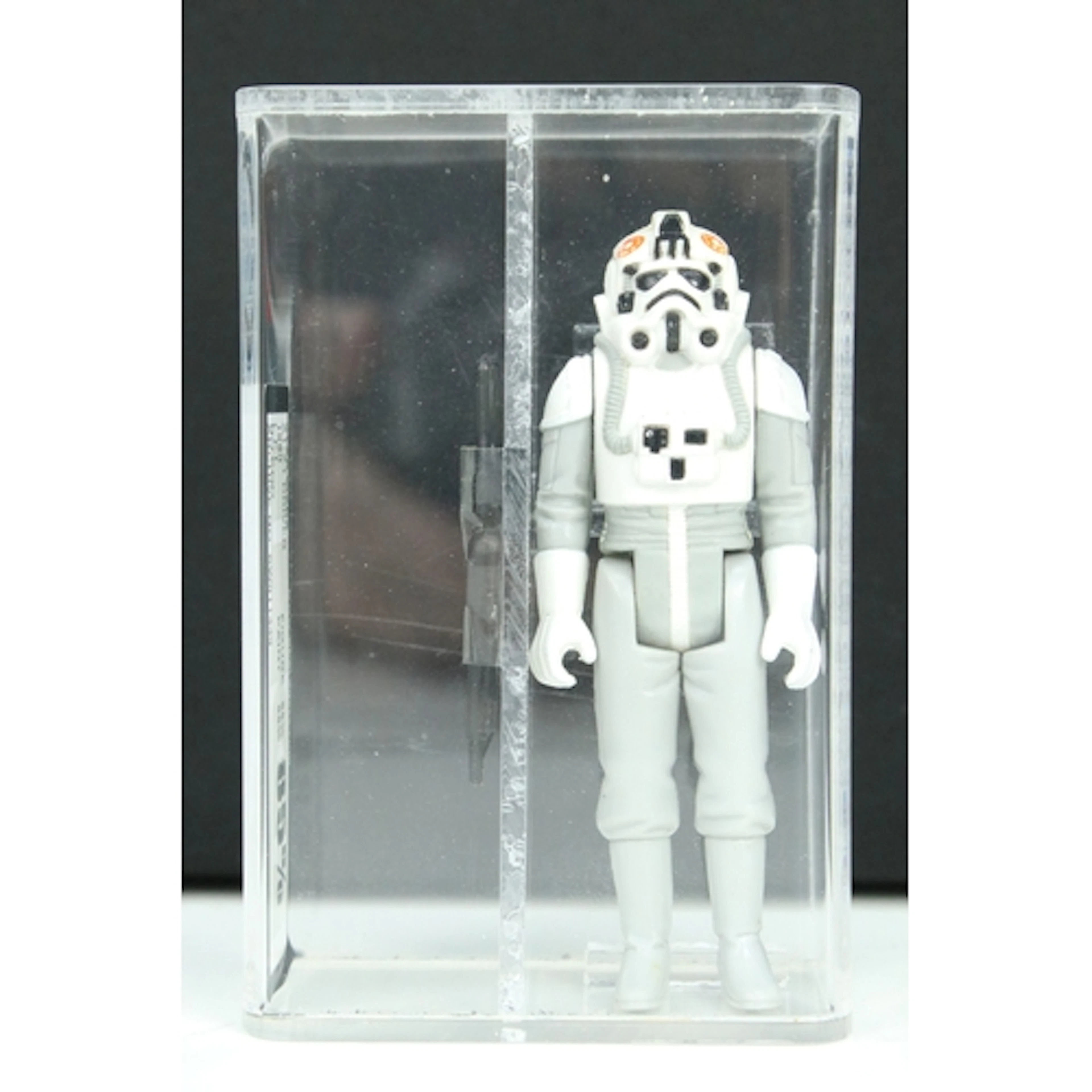 Star Wars - UKG graded cased AT-AT Driver figure (Orange Log...