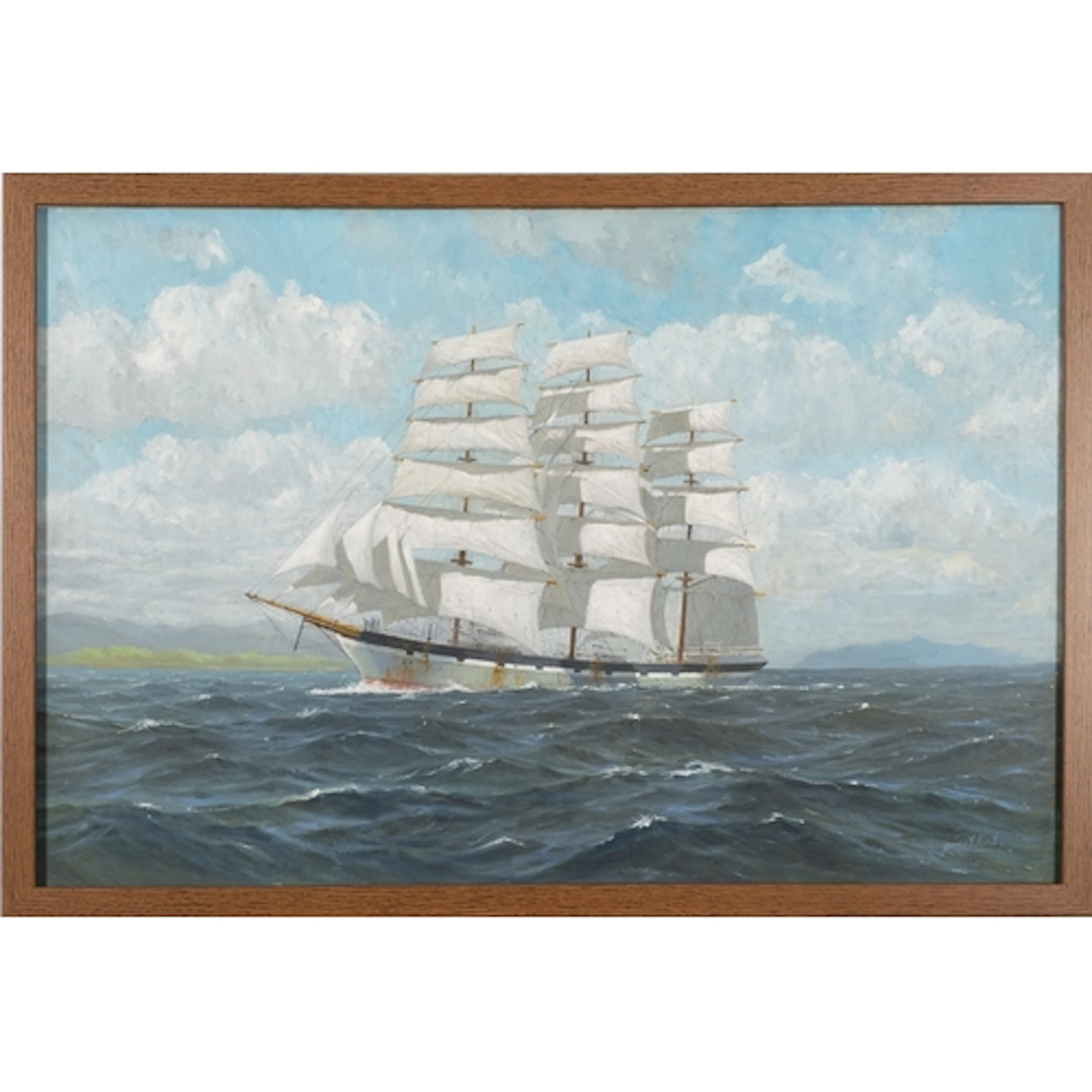 James Alfred Kirby (1917-1999) - 'Wool Clipper ''Mount Stew...