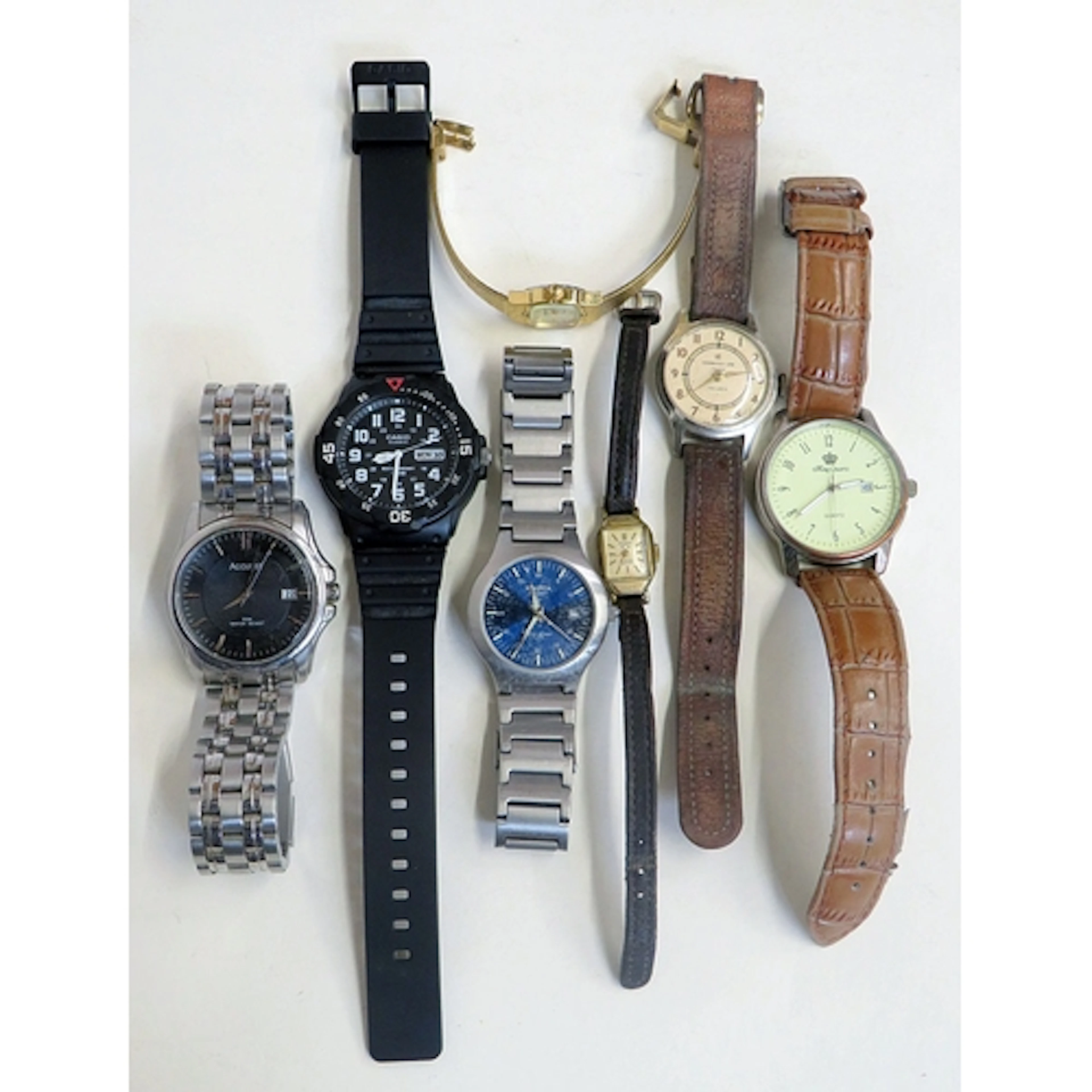 Watches incl. Ingersoll triumph Gents, Accurist Water Resist...