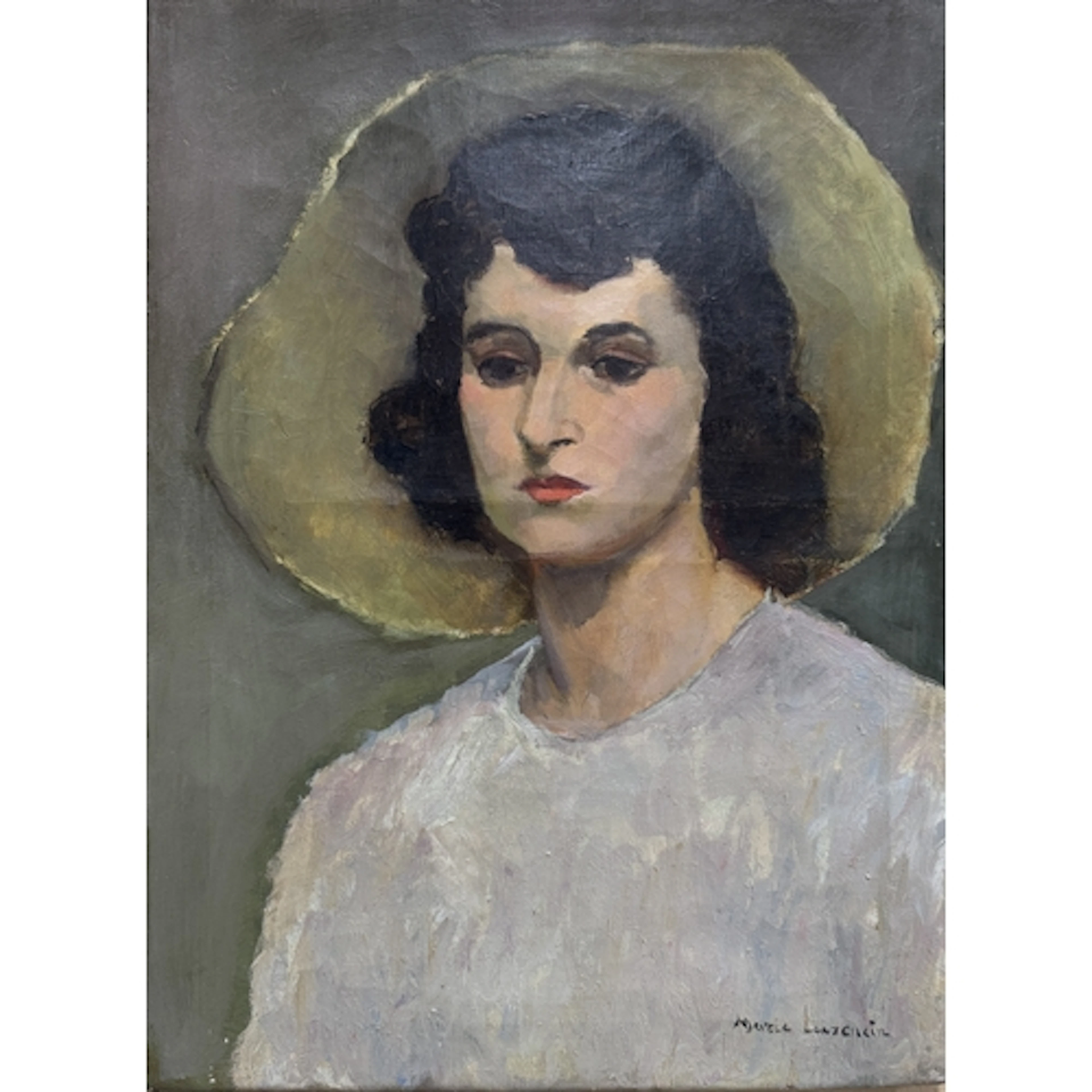 IN THE MANNER OF MARIE LAURENCIN (FRENCH 1883-1956): AN OIL ...
