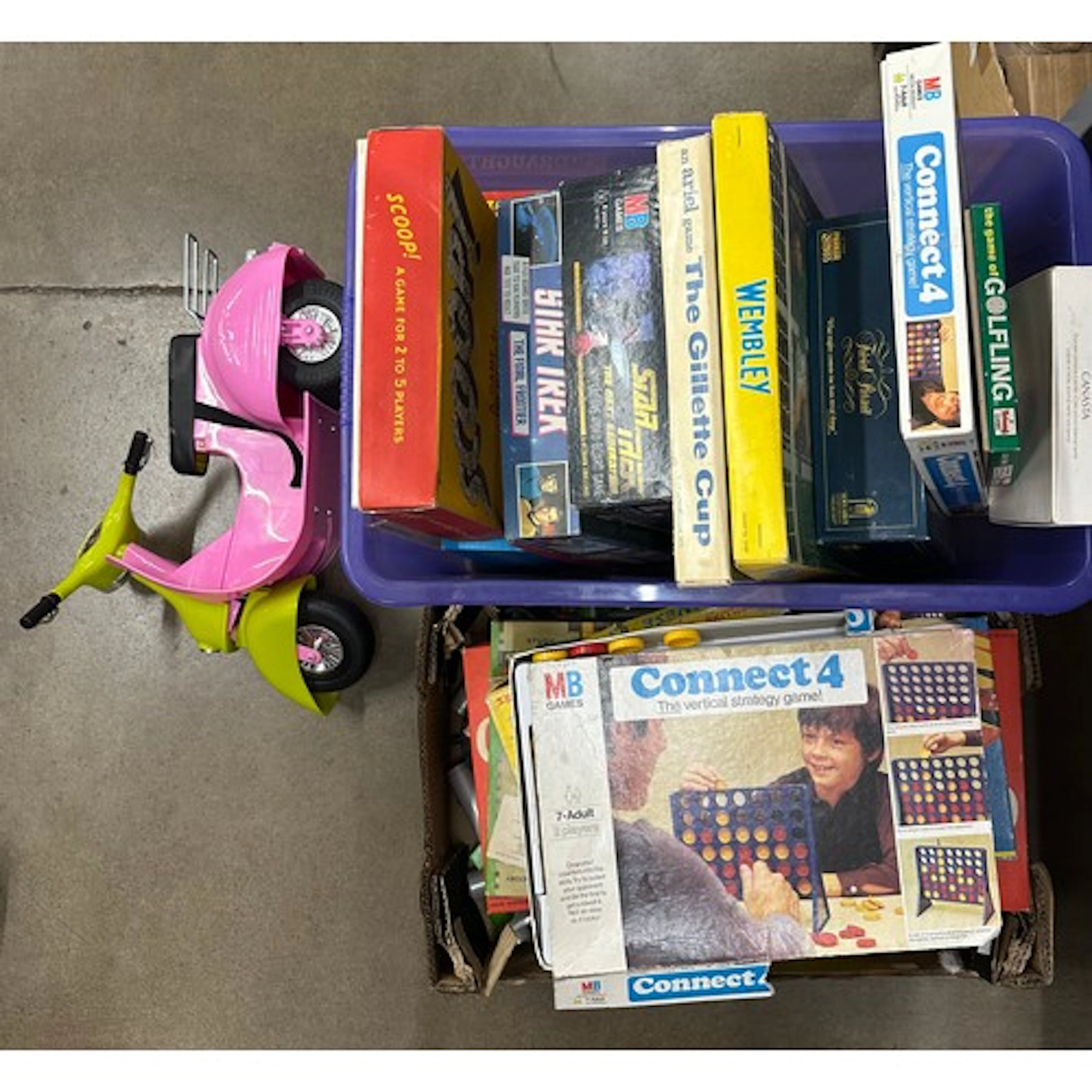 A collection of toys and games *Not for Posting and Packing*