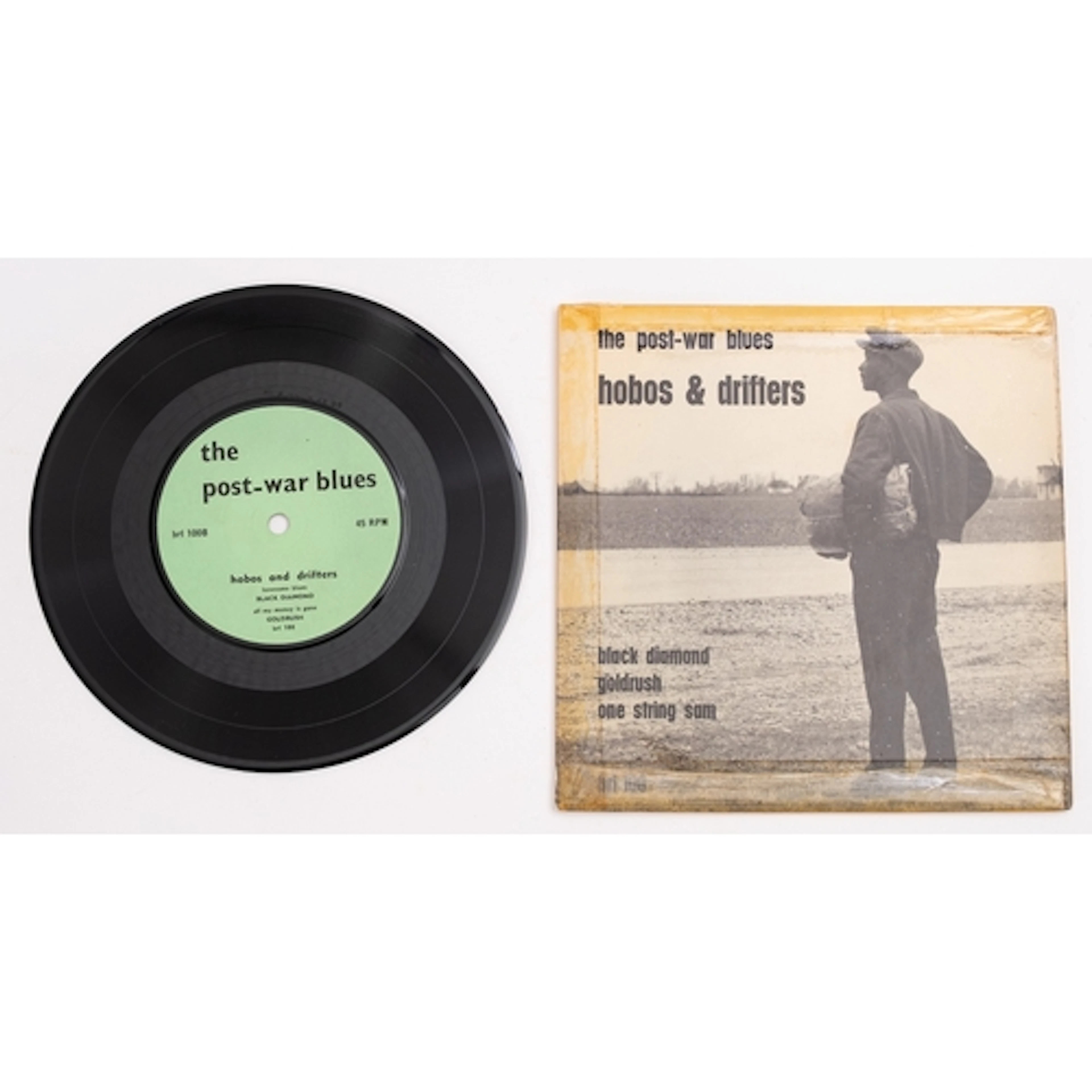 A very rare EP: Post War Blues, Hobos and Drifters featuring...