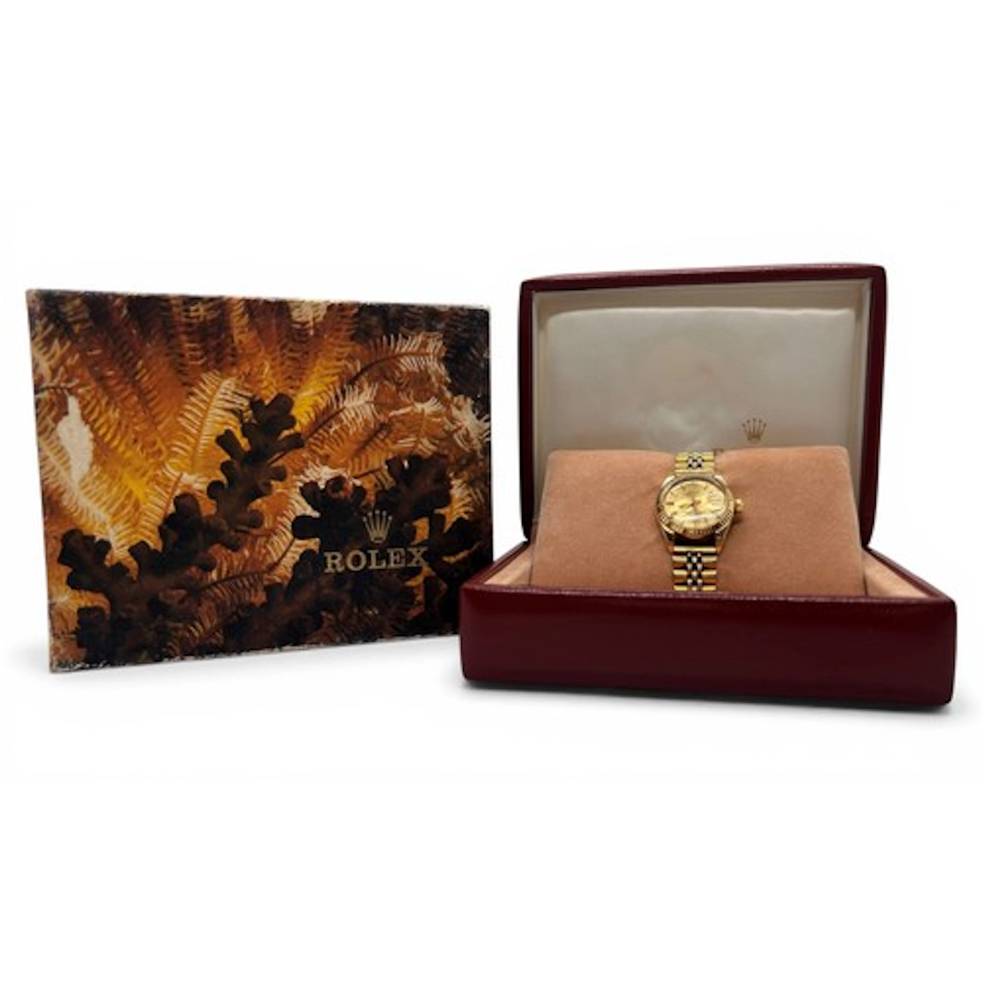 Rolex. A ladies vintage two-tone 18ct yellow gold Oyster Per...