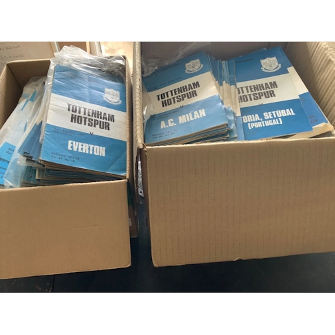 Tottenham 1970s Home Football Programmes: Probably thousands...