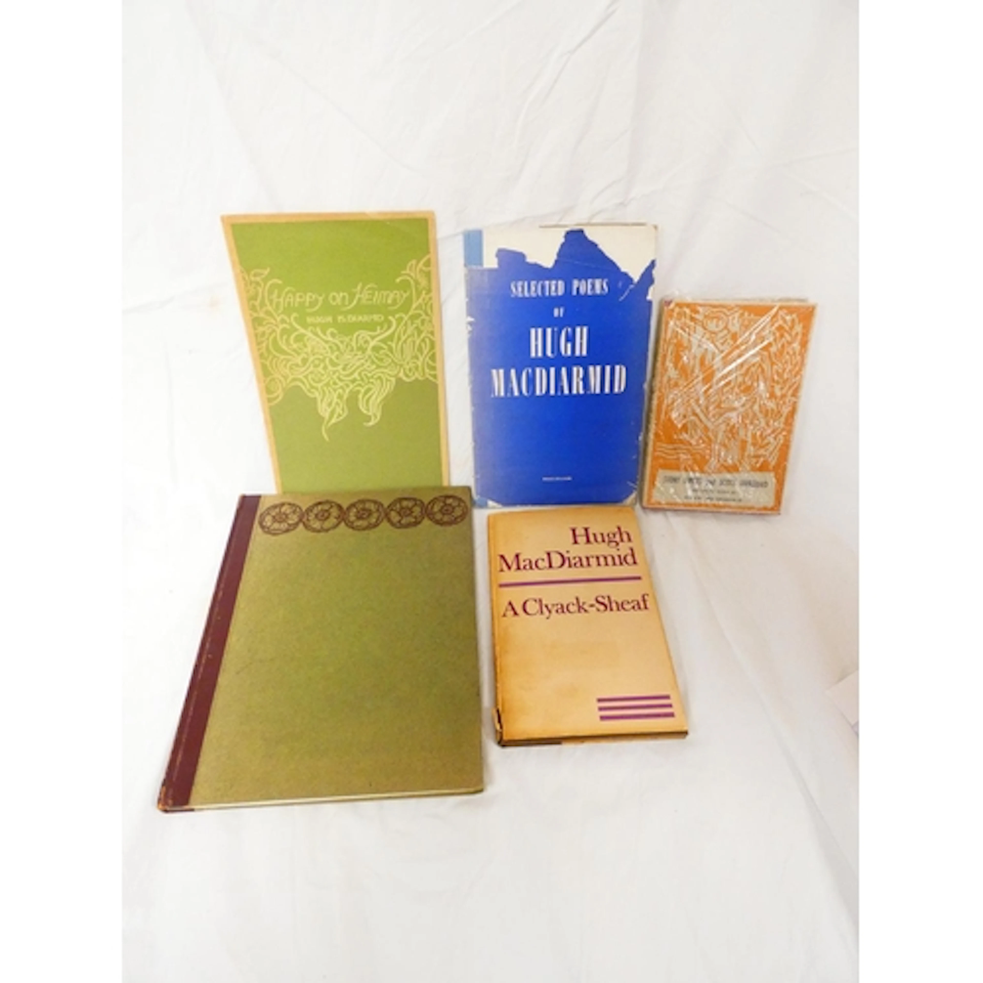 "HUGH MACDIARMID". Poems Addressed ... & Presented to H...