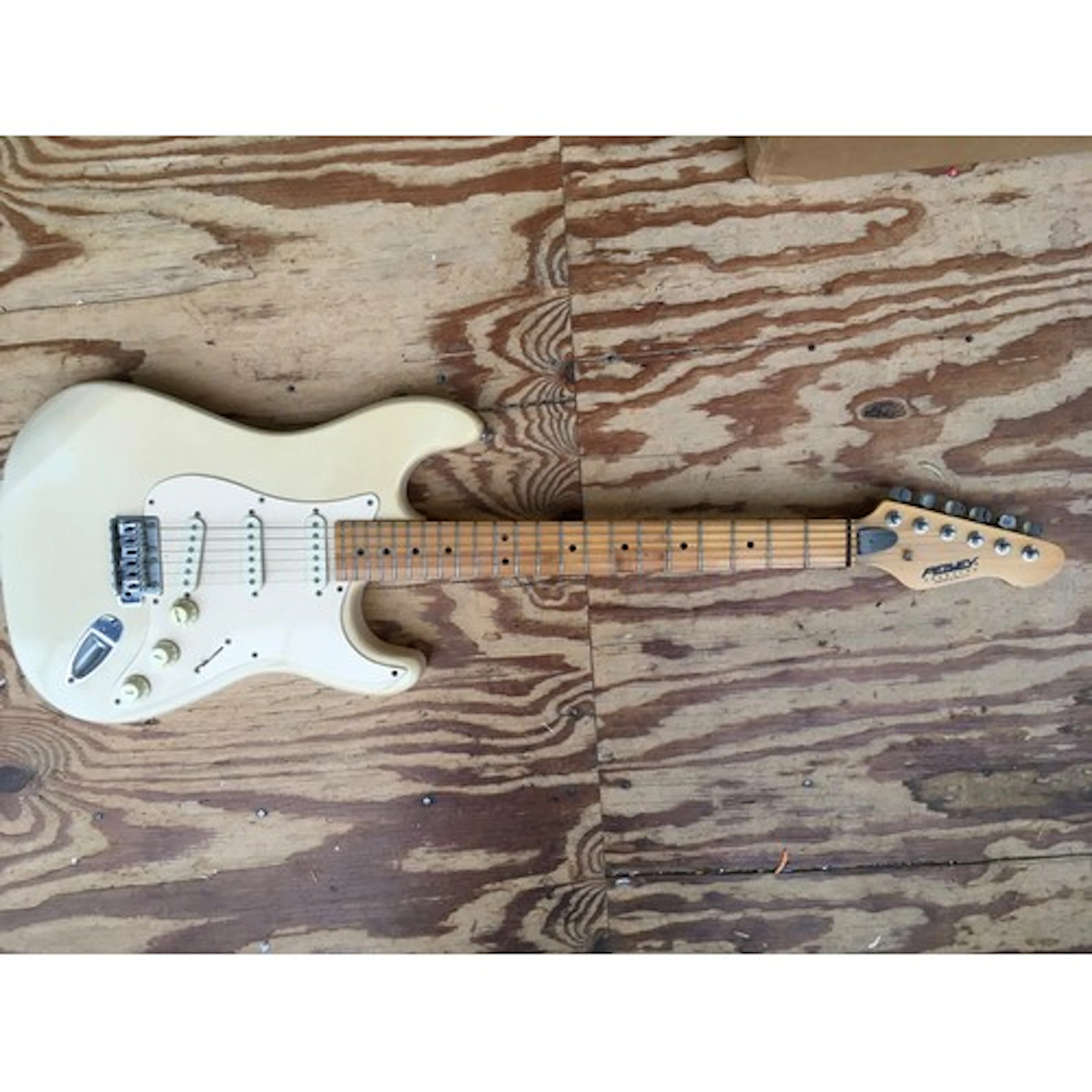 A Peavey Predator electric guitar, no case.