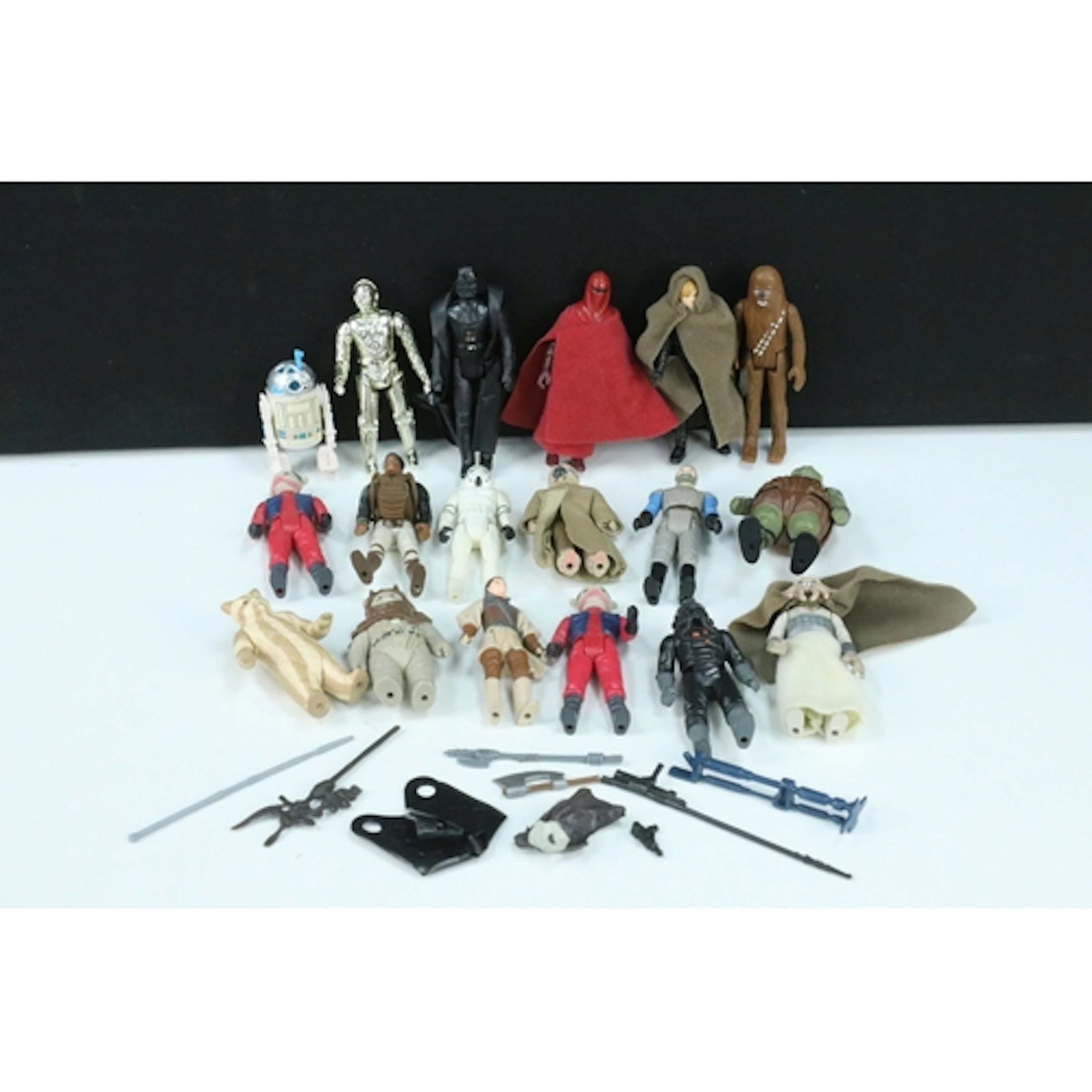 Star Wars - Collection of 18 original Star Wars figures to i...