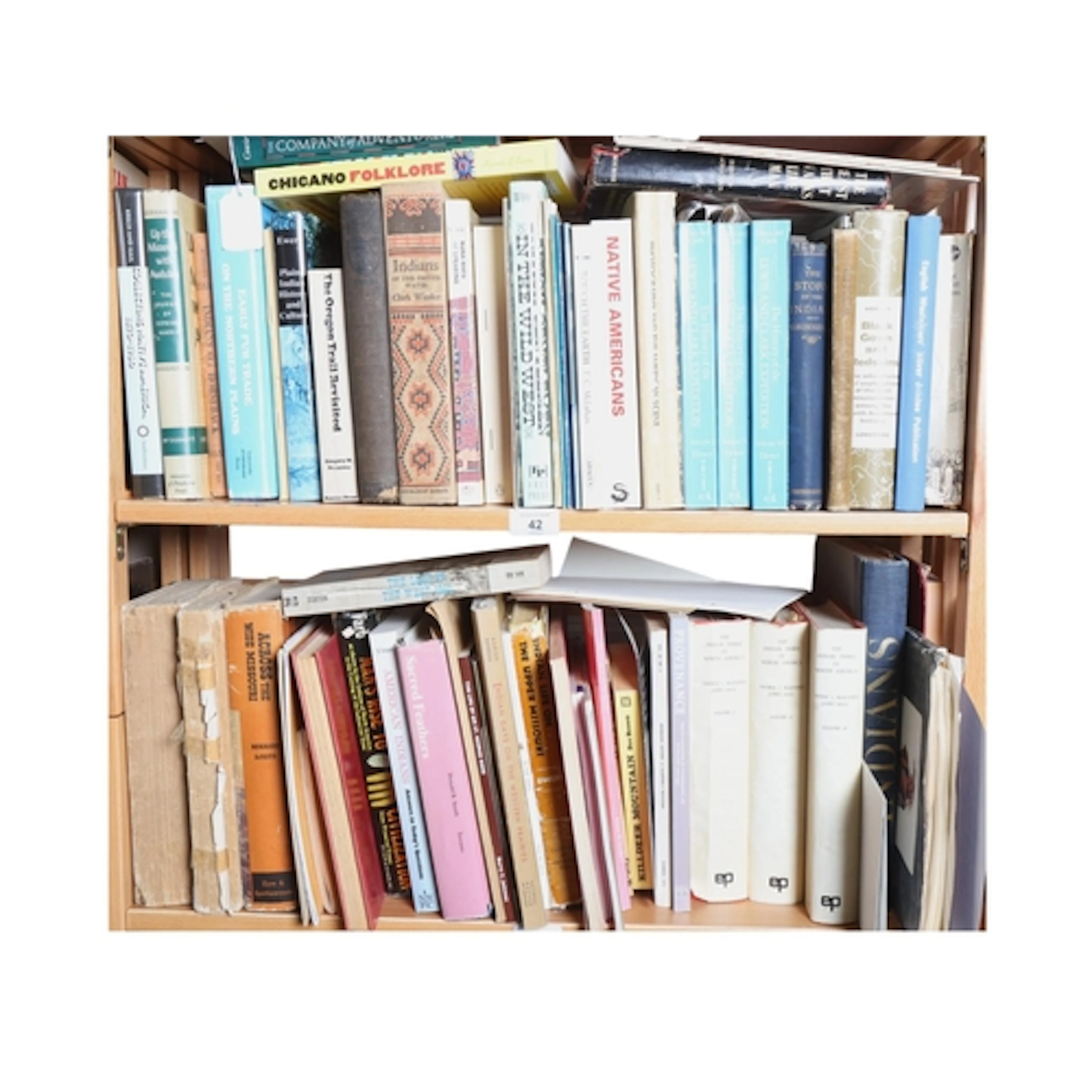 Two shelves. Including: Early Fur Trade on the Northern Plai...