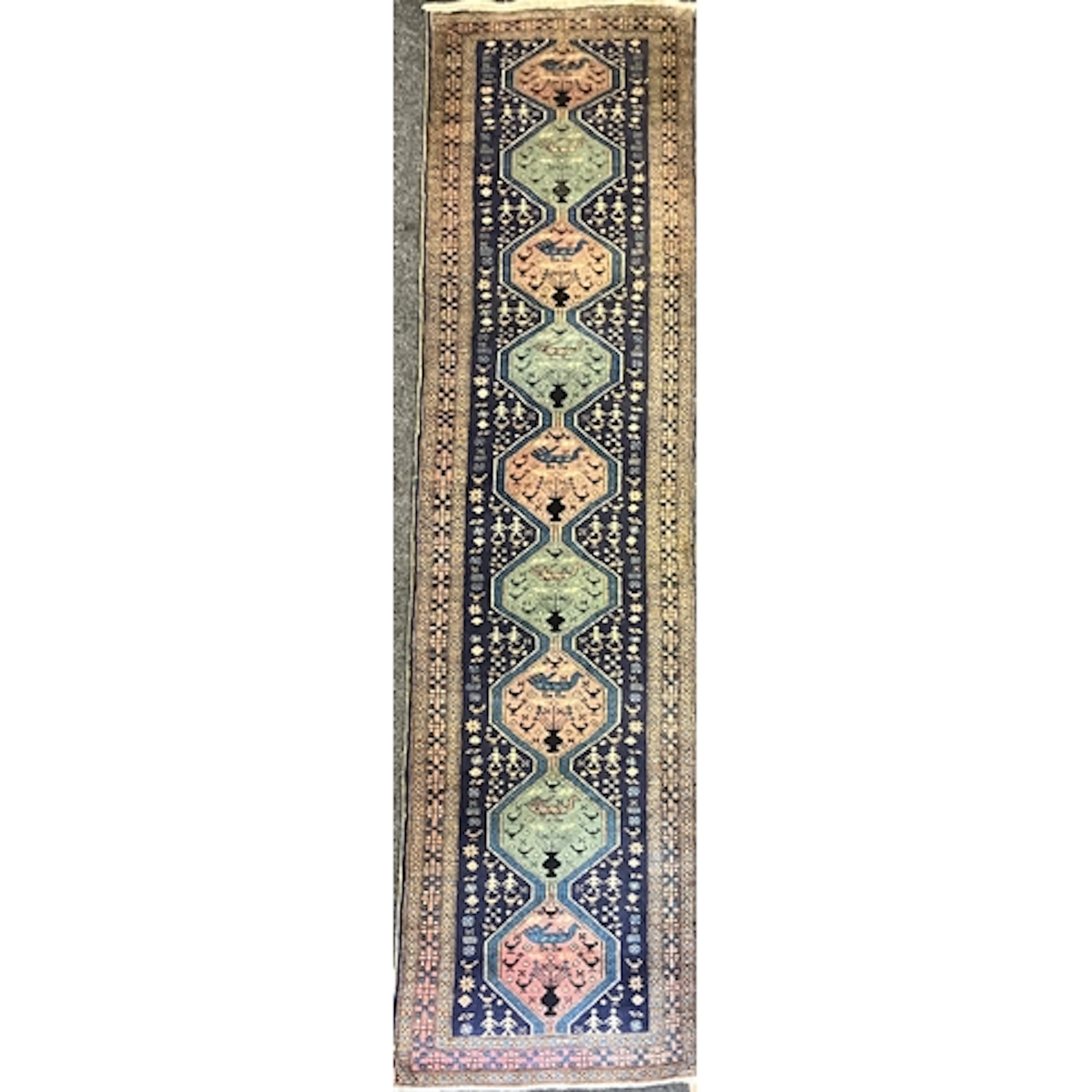Rugs and carpets - A North-West Persian Bidjar Runner, 320cm...