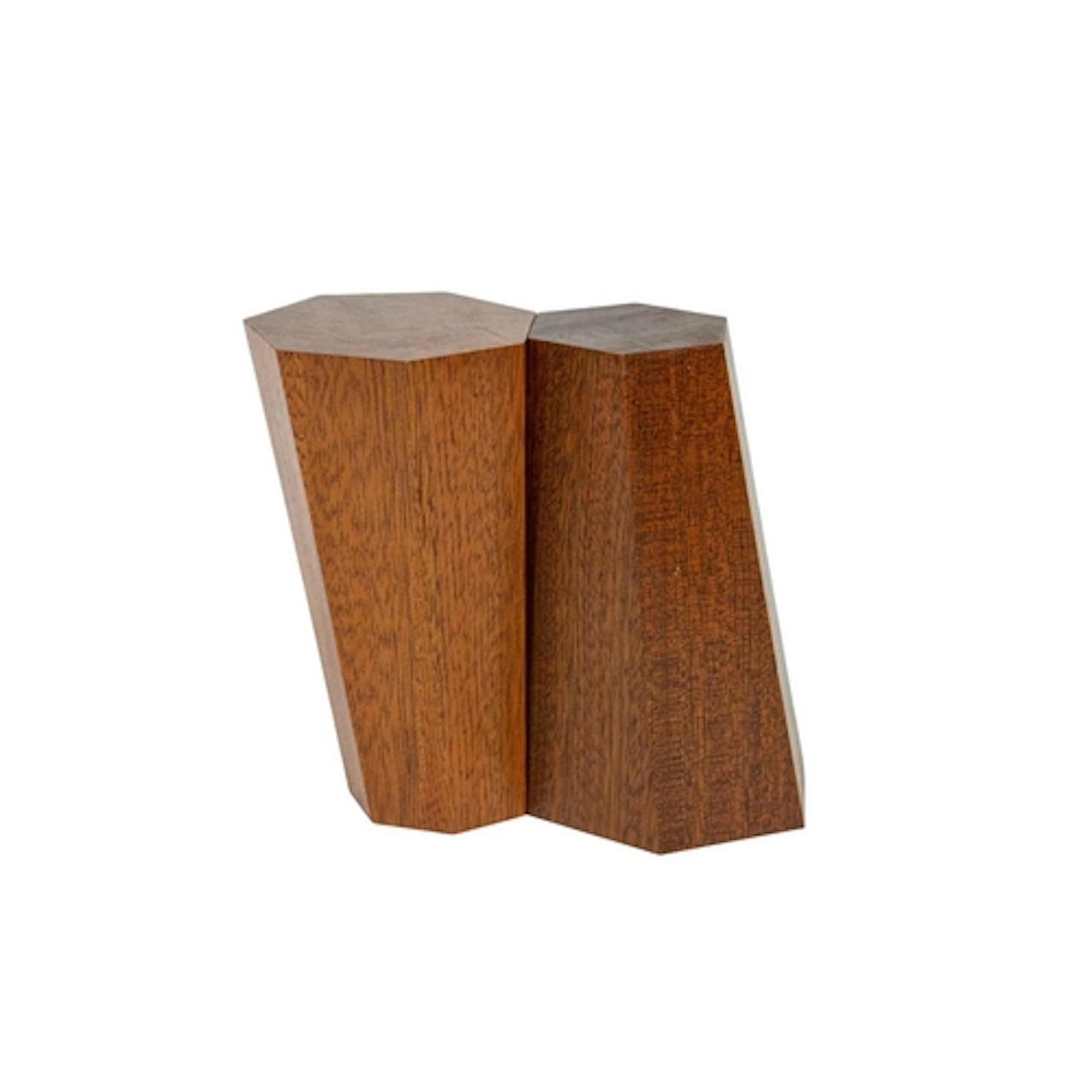 § John MITCHELL (1943-2014) Hexagonal Frustums Wooden sculpt...