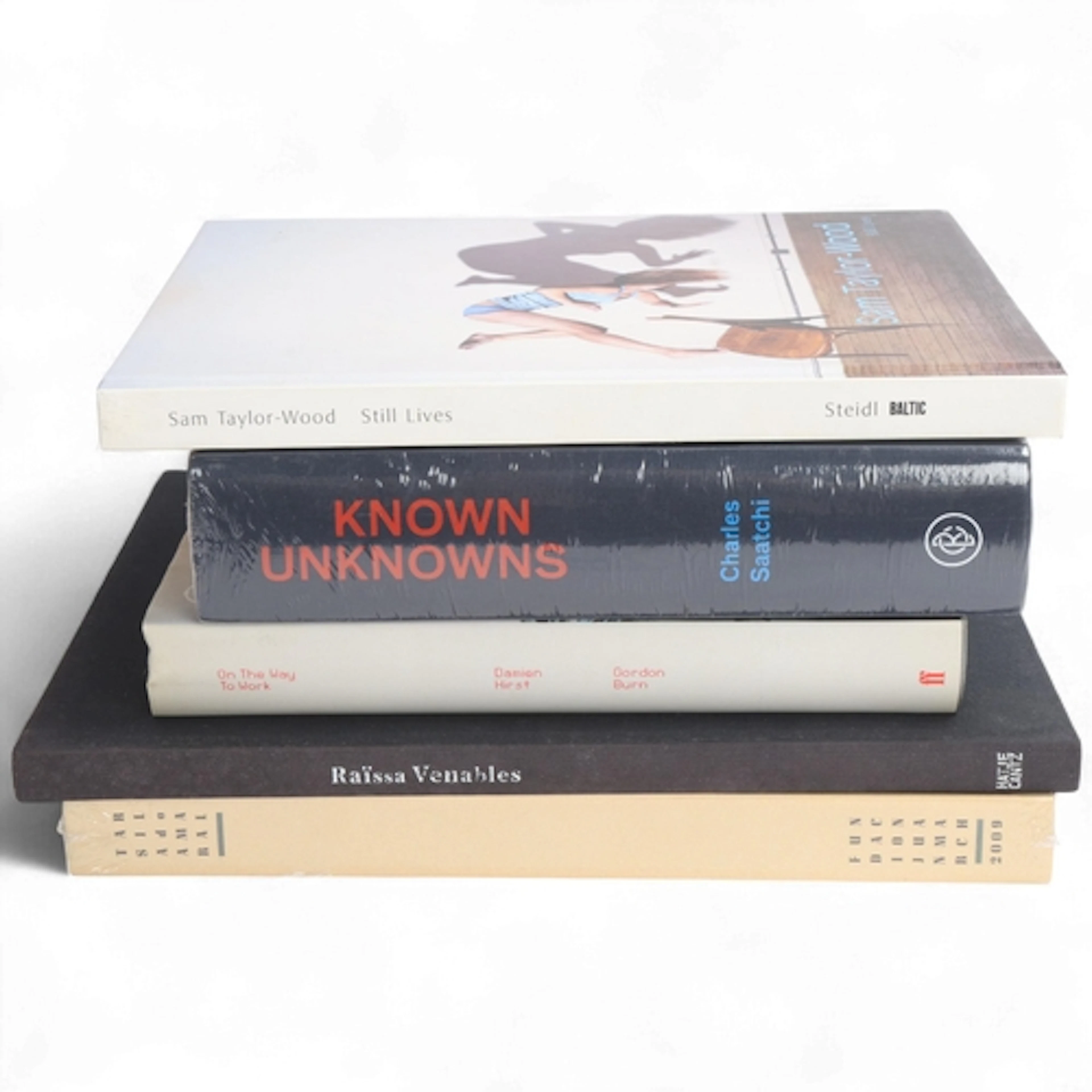 A collection of 5 contemporary hardback art books, titles by...