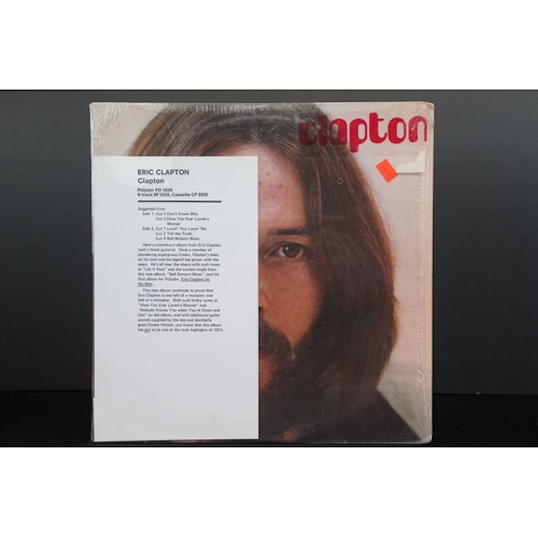 Vinyl - Eric Clapton – Clapton LP on Polydor – PD 5526 origi...