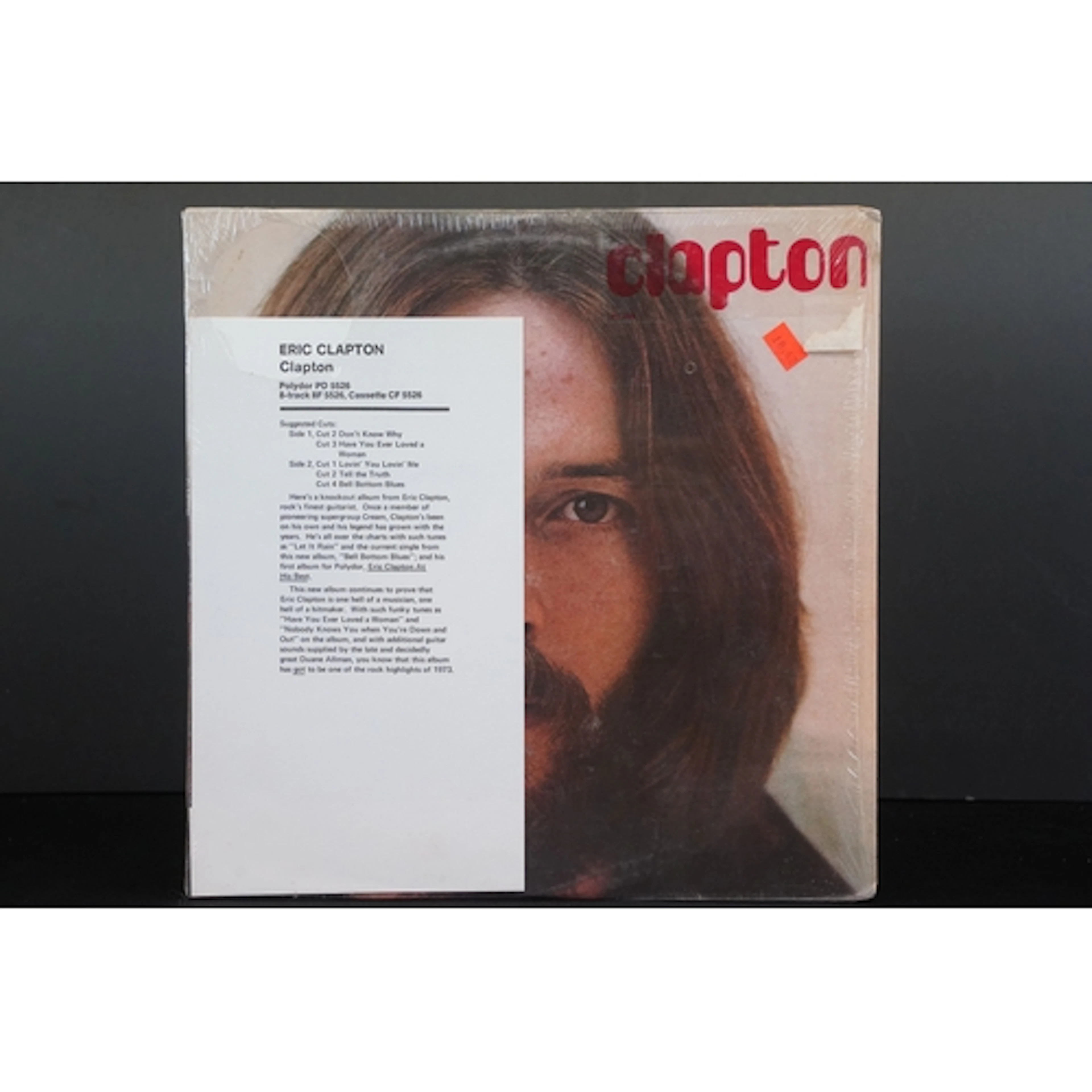 Vinyl - Eric Clapton – Clapton LP on Polydor – PD 5526 origi...