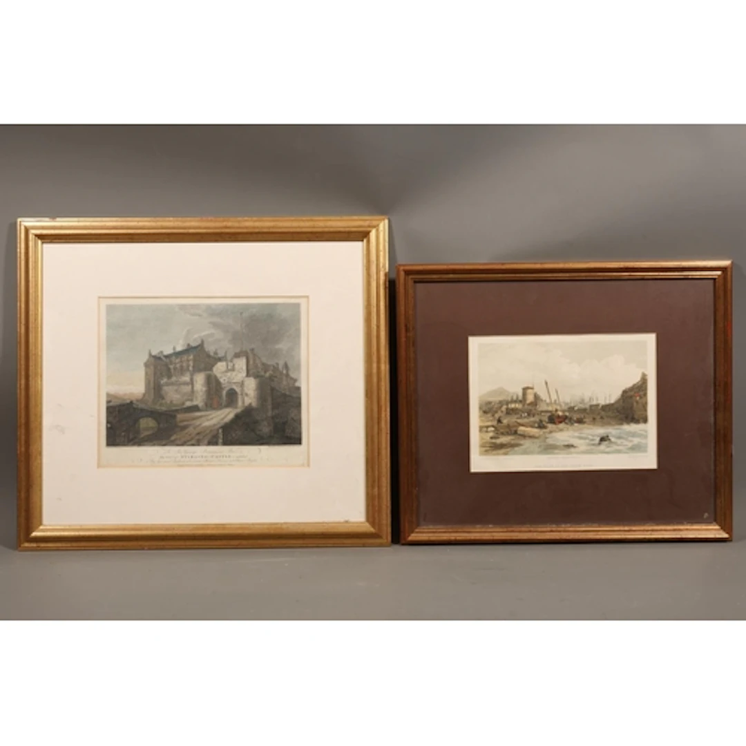 S MIDDIMAN and W BYRNE after T HEARNE, Stirling Castle, colo...
