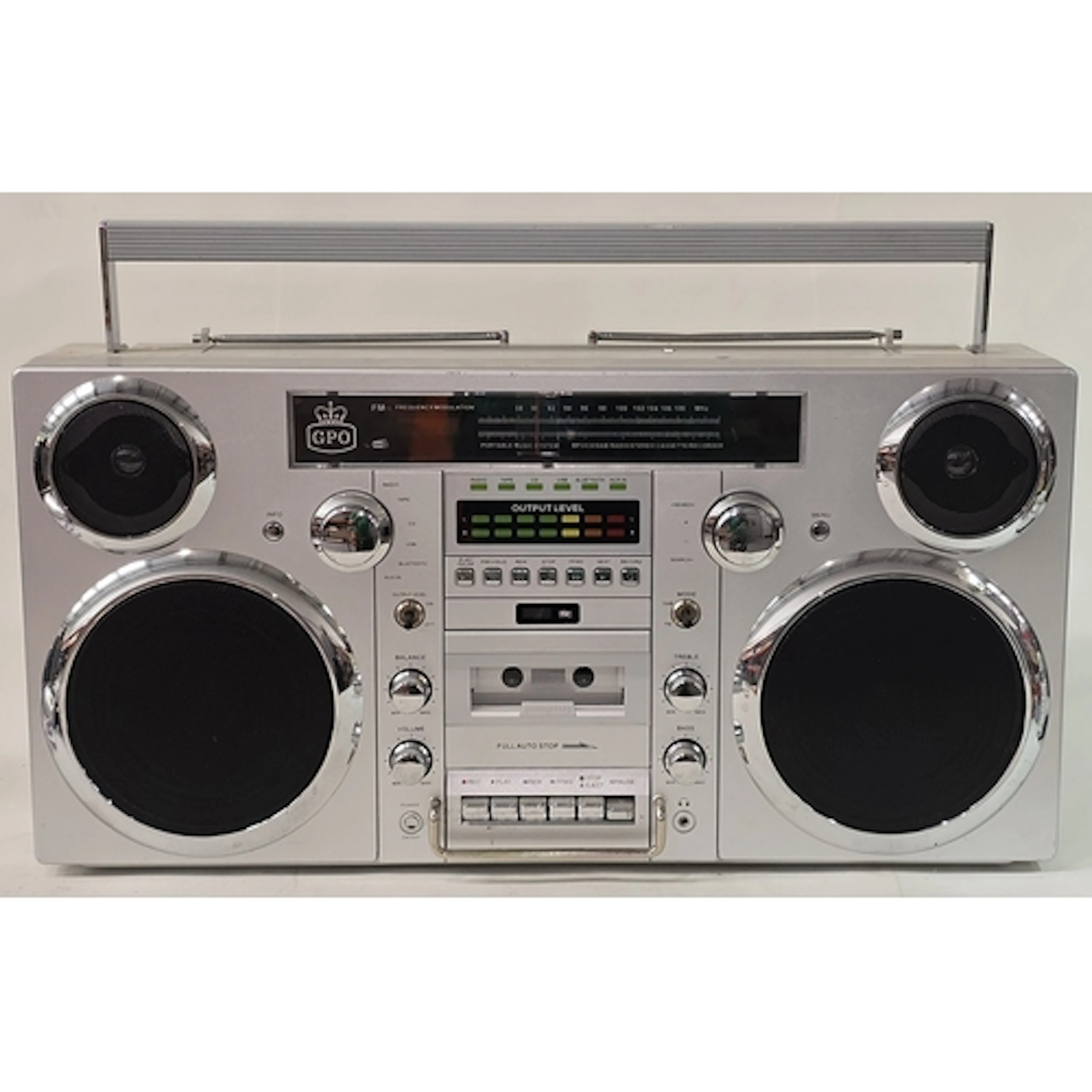 A modern GPO Brooklyn vintage style boombox with DAB+ Radio,...