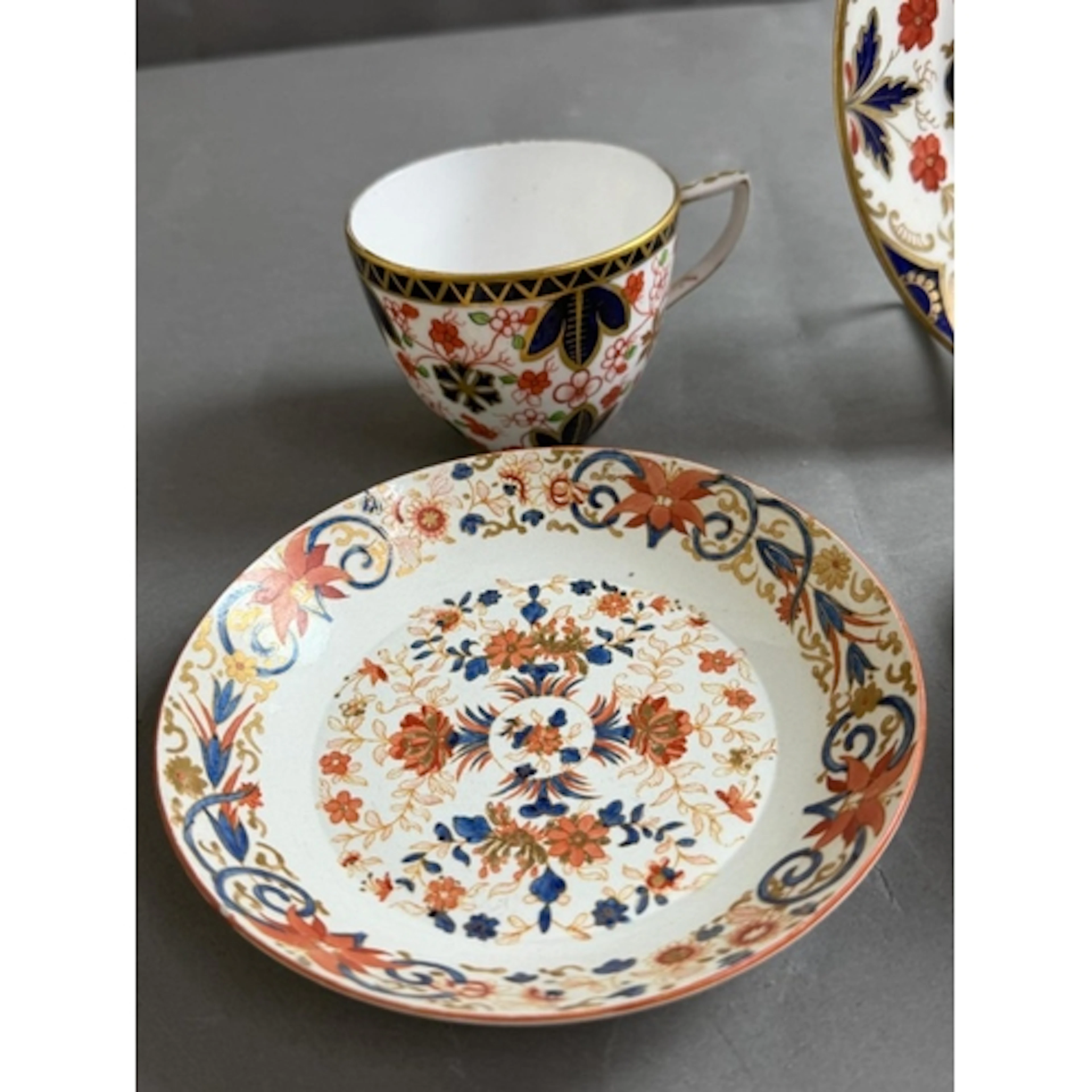 A selection of fine bone china, including Derby, Minton, Spo...
