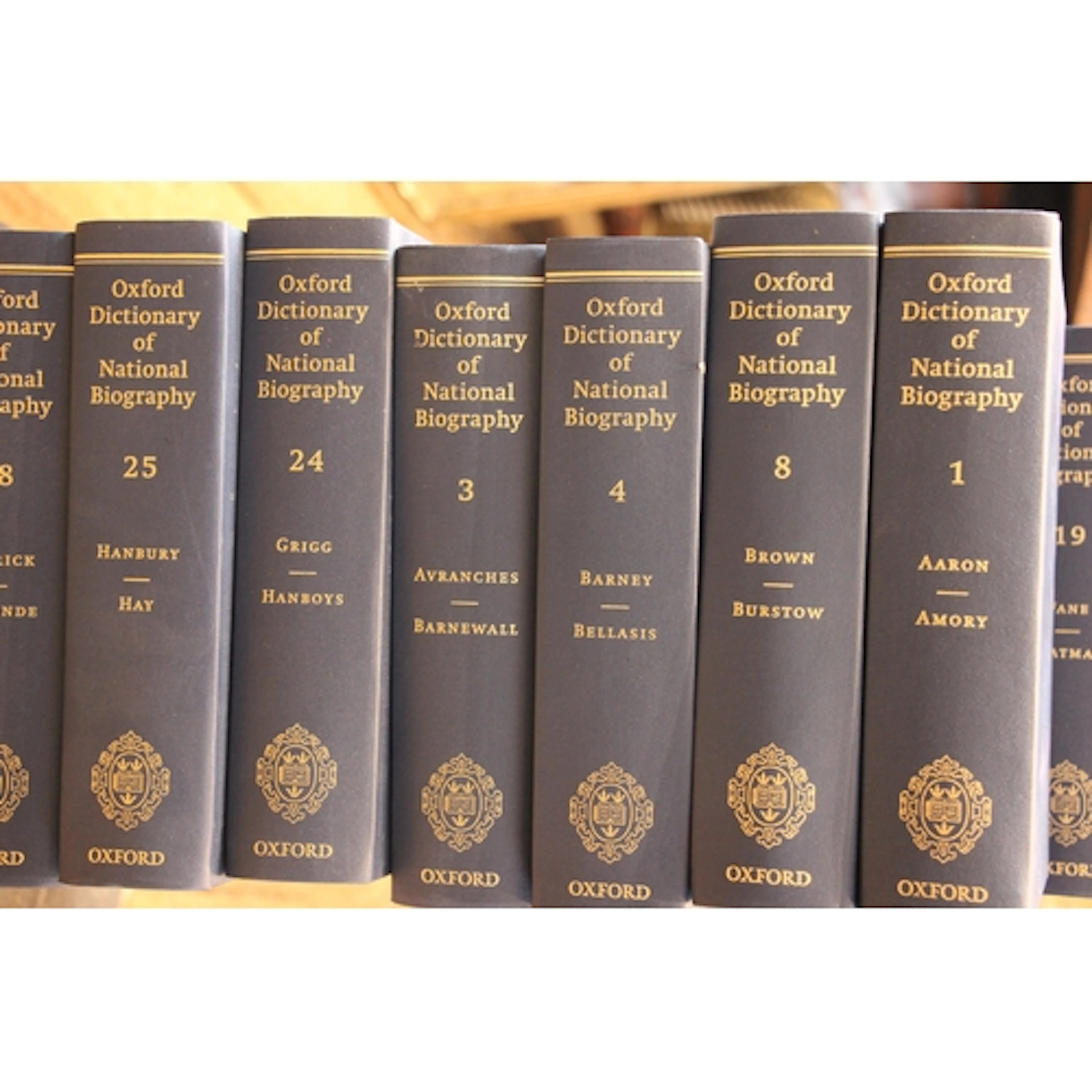 Matthew (H.C.G) & Harrison (B) (Eds), OXFORD DICTIONARY OF N...