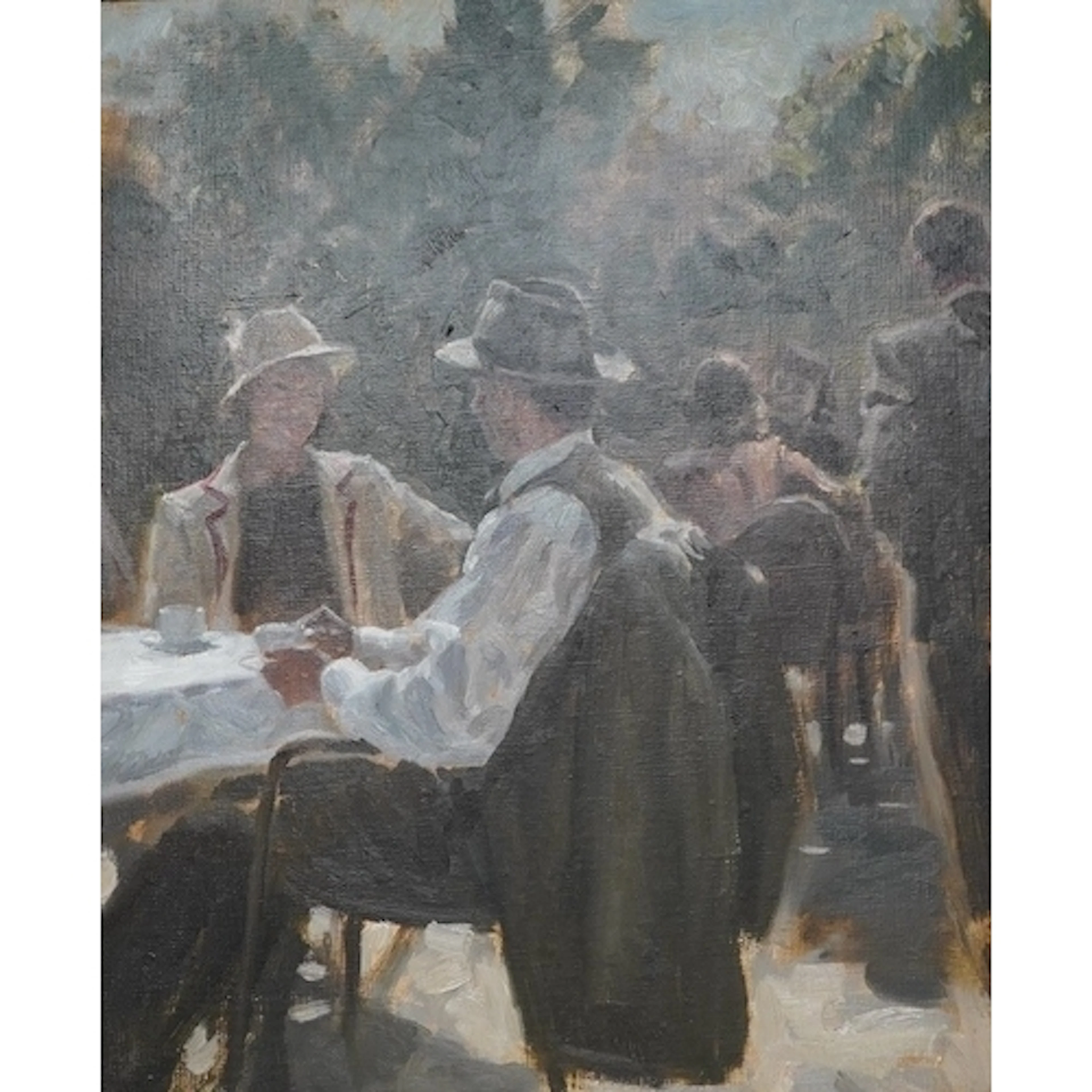 Aldo Balding (British, b. 1960), 'Paris Au Printemps', oil o...