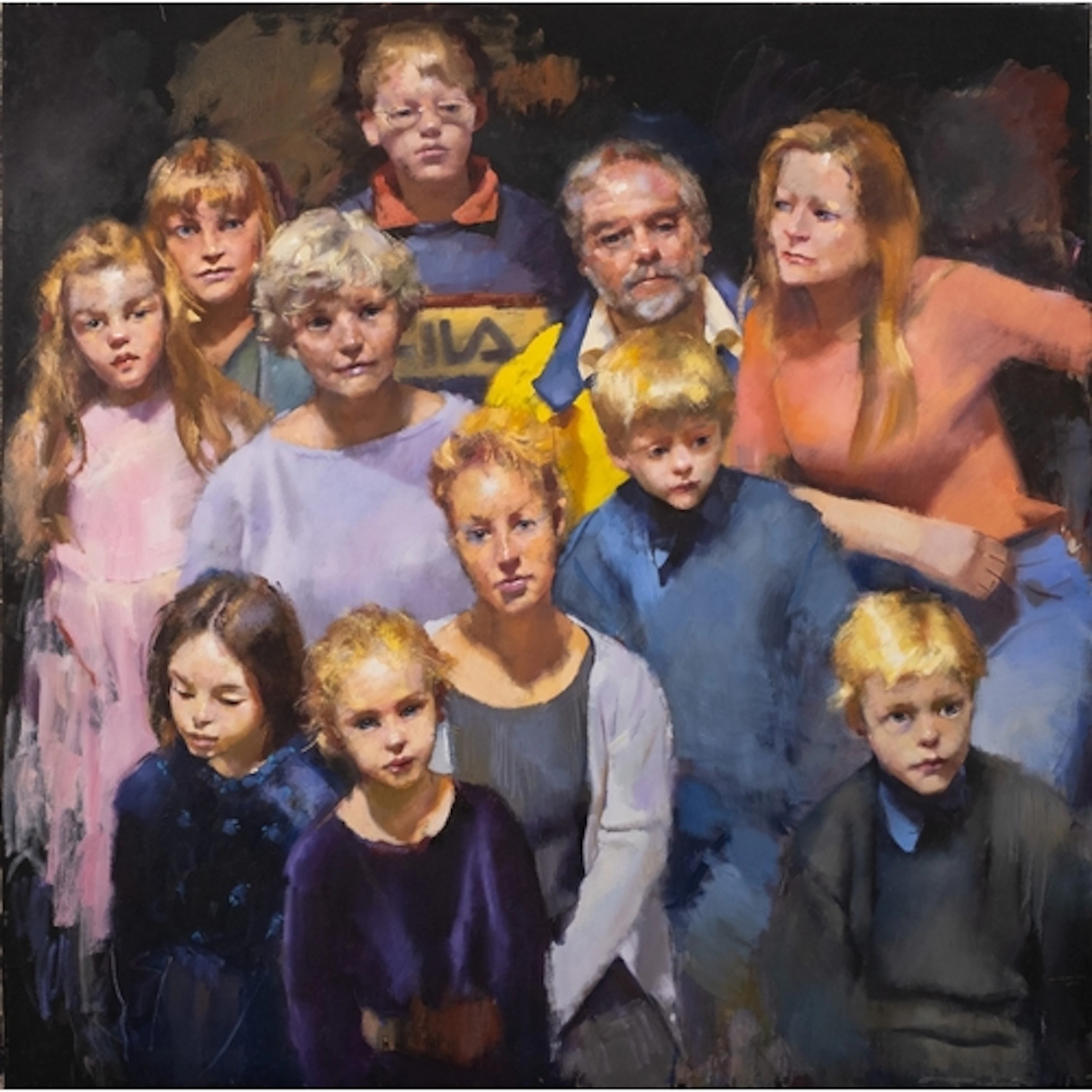 * Robert Oscar Lenkiewicz (1941-2002) - Family Group, Mr & ...