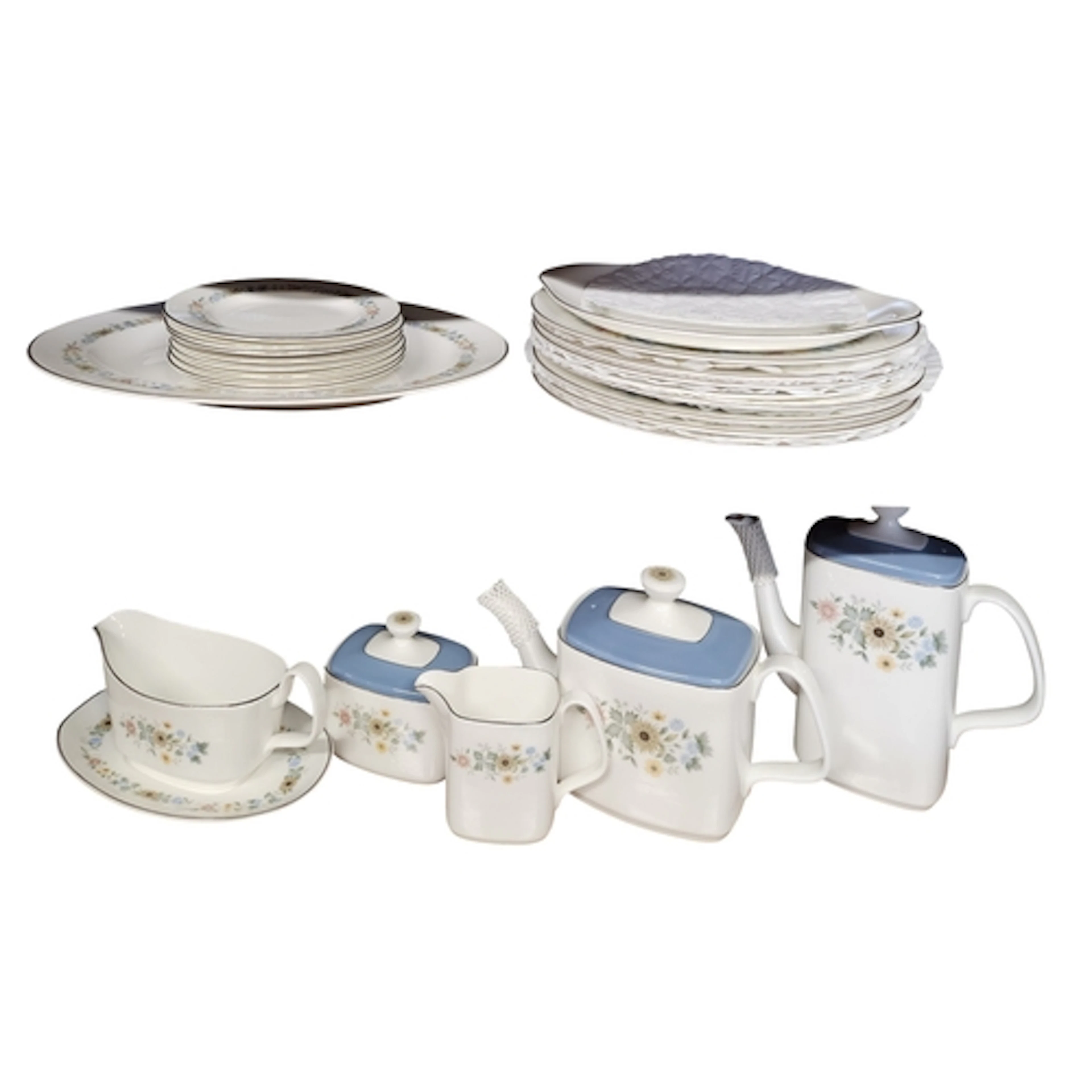 A good quantity of Royal Doulton Pastorale Dinner Wares.